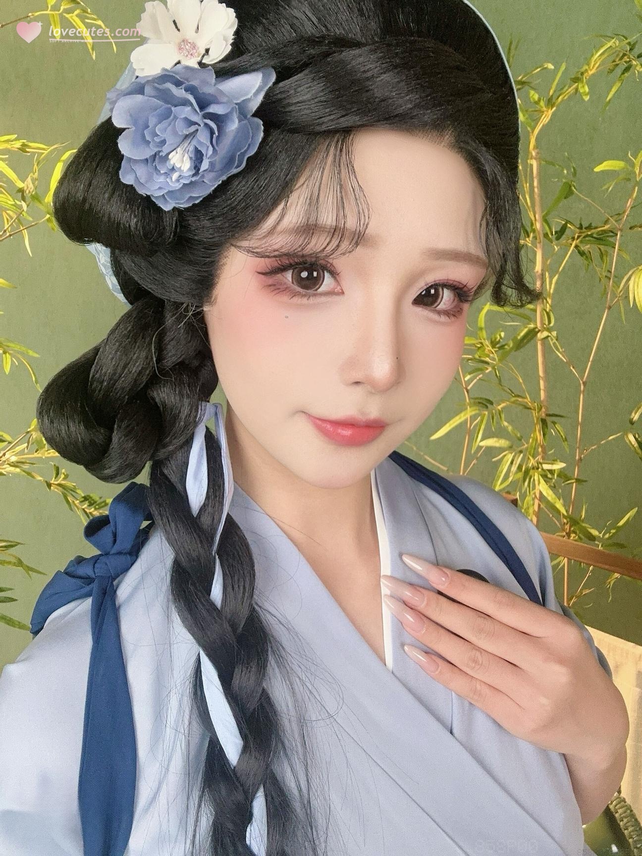 [私房] yuuhui玉汇 - 田园生活：蕾丝内衣露穴翘臀大尺度 48P