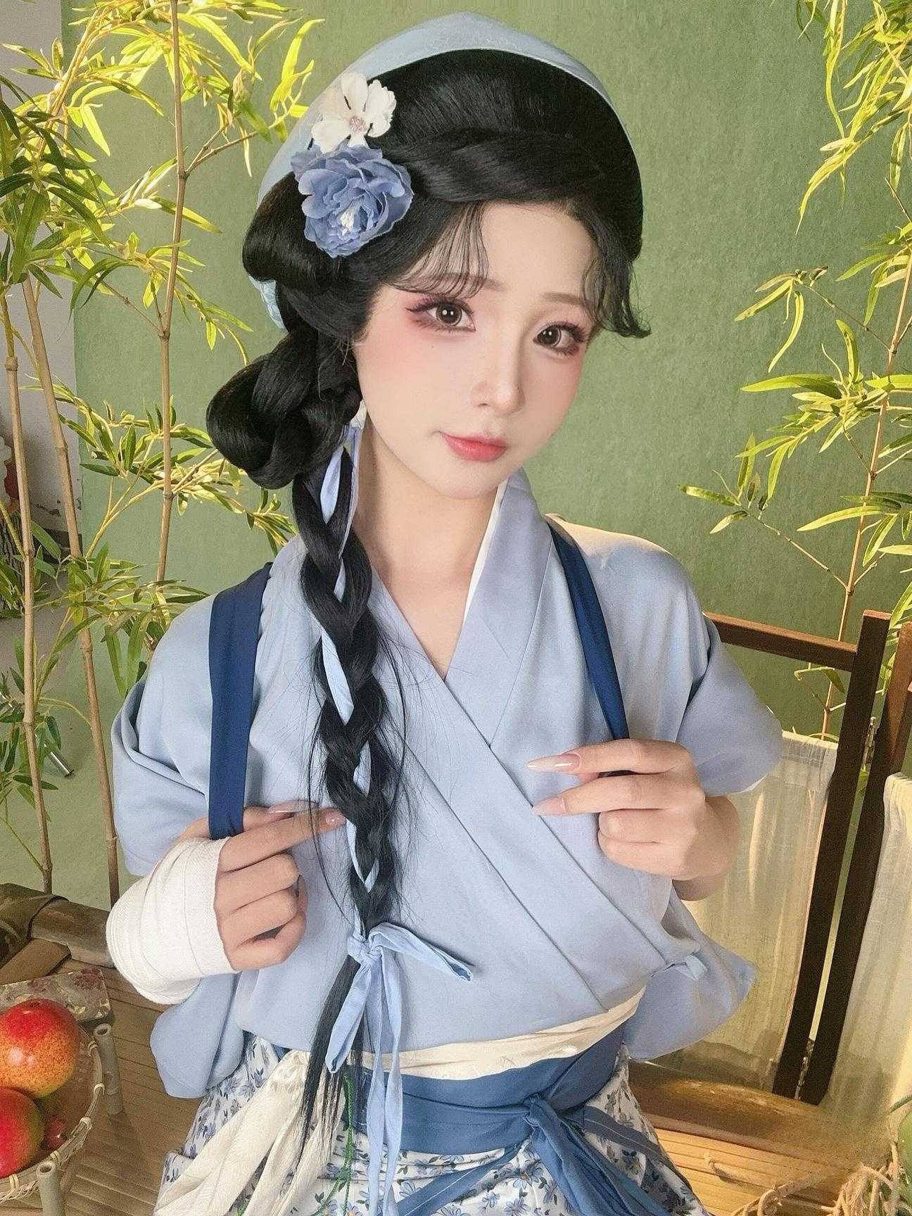 [私房] yuuhui玉汇 - 田园生活：蕾丝内衣露穴翘臀大尺度 48P