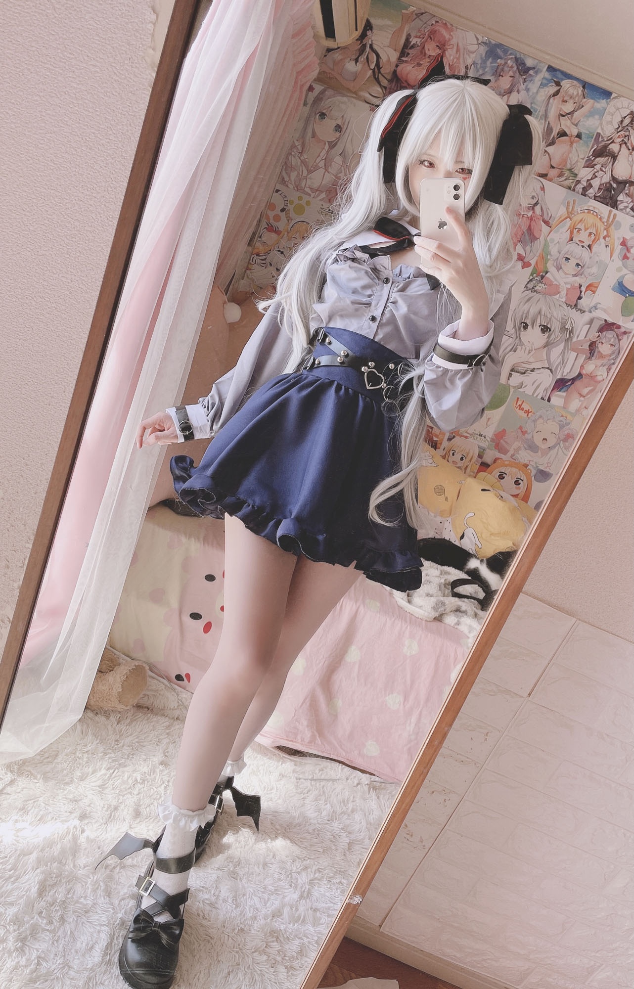 [cosplay] XidaiDai - Genshin Kazuha: Vampire Nude Large-Scale Recreation 21P2V