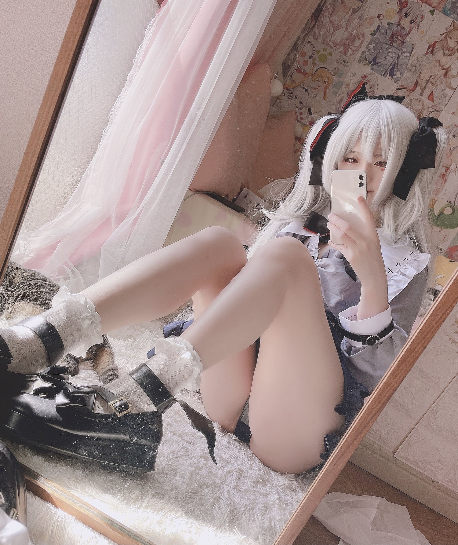 [cosplay] 习呆呆 - 原神 枫原万叶：แวมไพร์露点การจำลองระดับขนาดใหญ่ 21P2V
