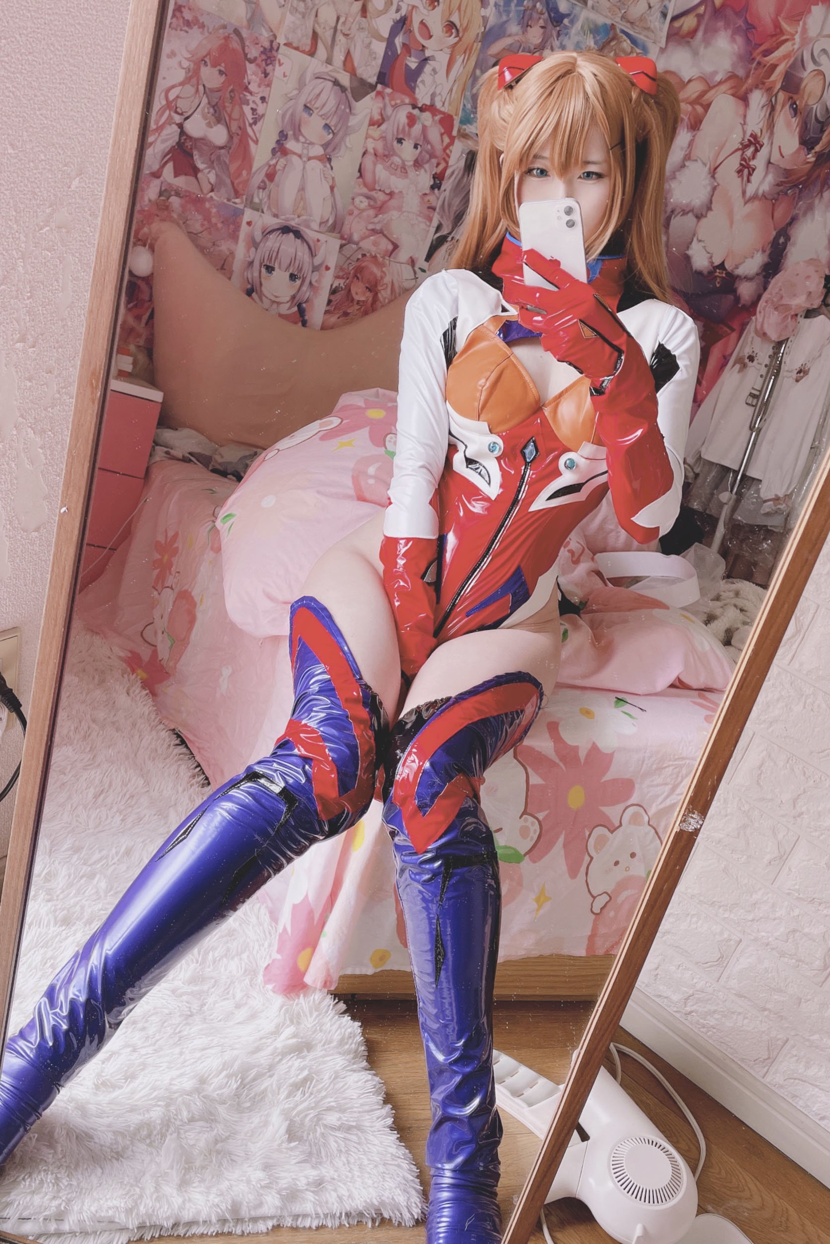 [cosplay] 习呆呆 - EVA อาสึกะ ชุดรบ: ชุดรัดรูป เนินอกใหญ่ สเกลใหญ่ รีครีเอต 16P1V