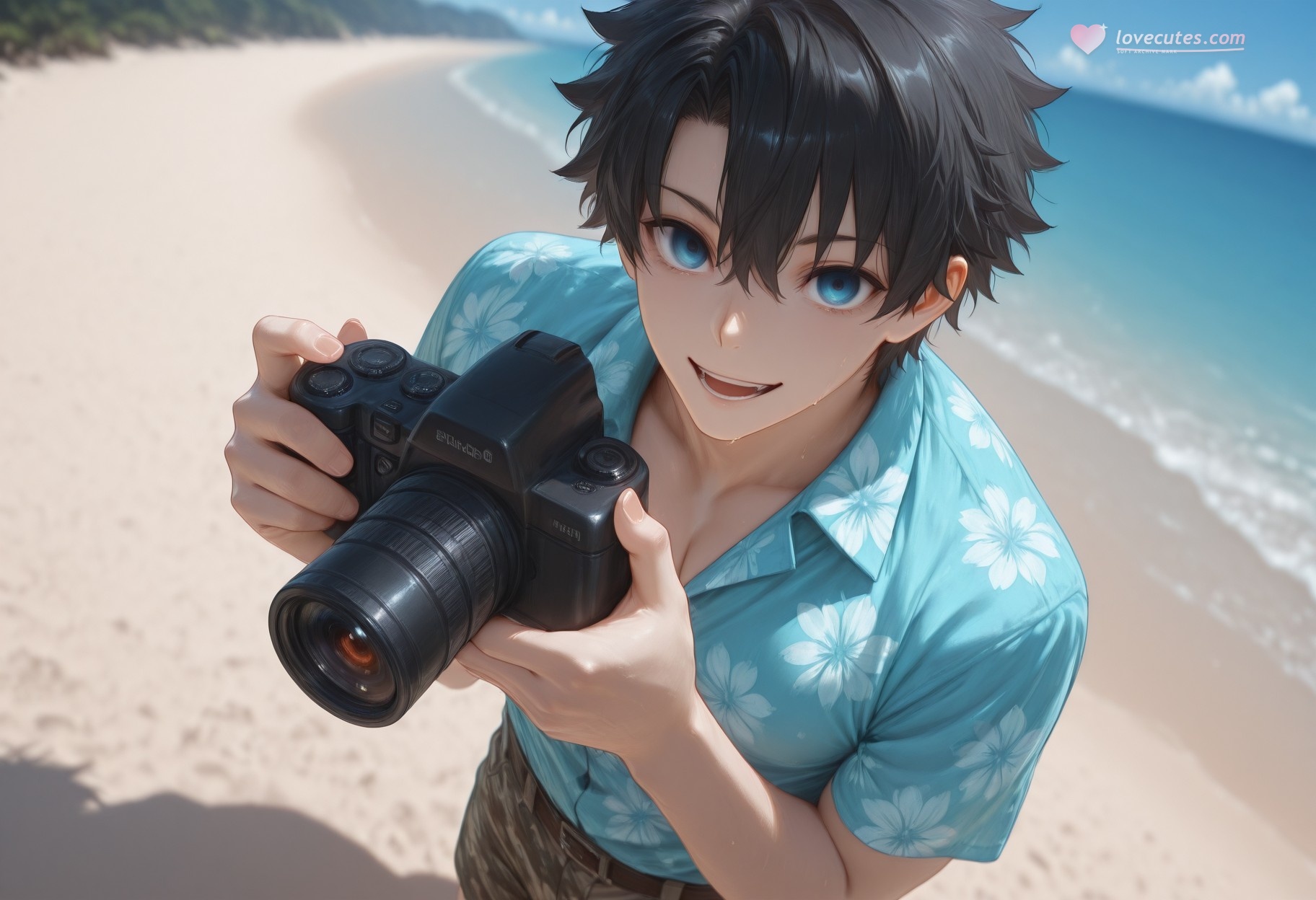 AI生成的動漫女孩 - Fate·Grand Order 瑪修·基列萊特：緊身衣泳裝露穴 333P