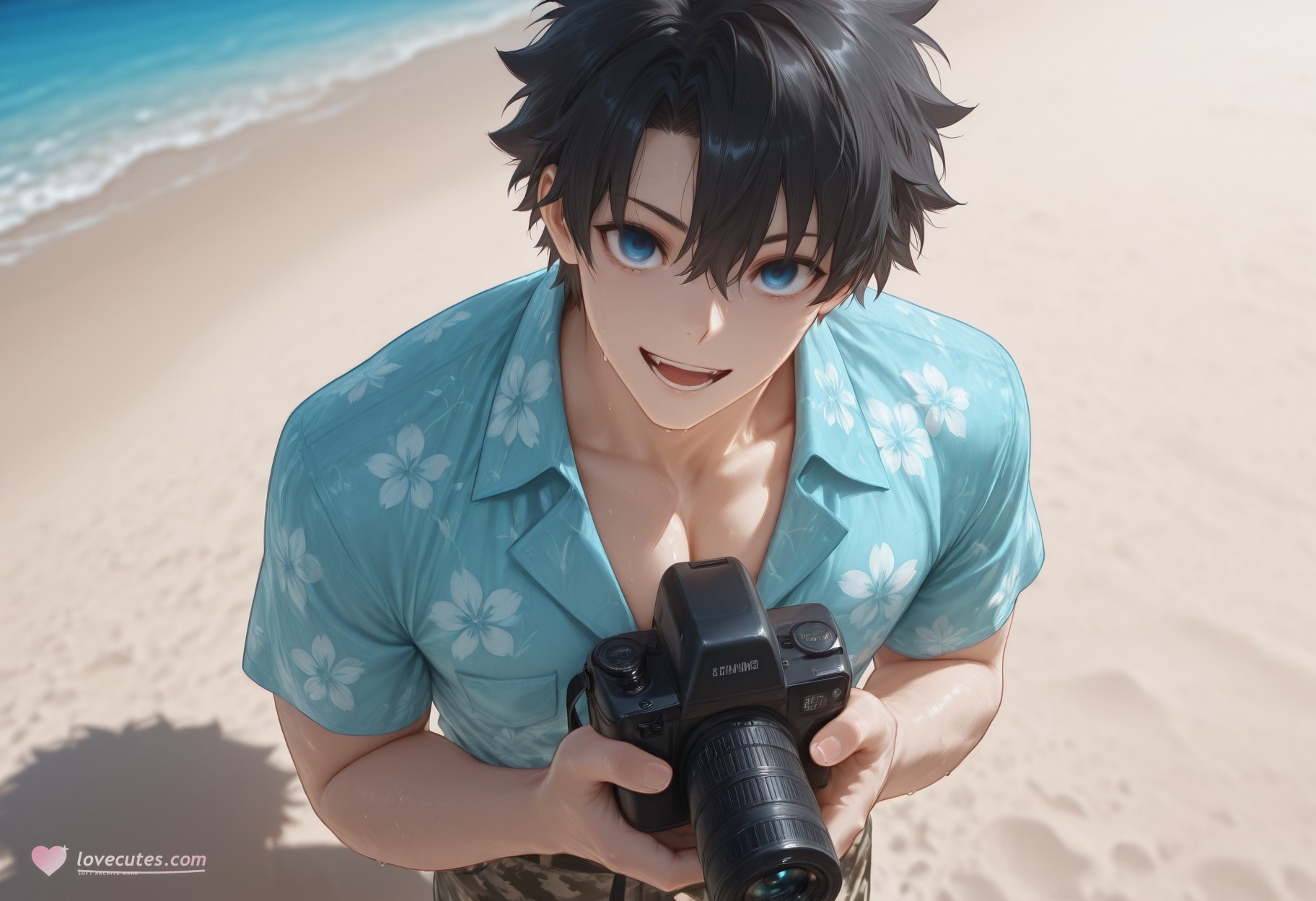 AI生成的動漫女孩 - Fate·Grand Order 瑪修·基列萊特：緊身衣泳裝露穴 333P