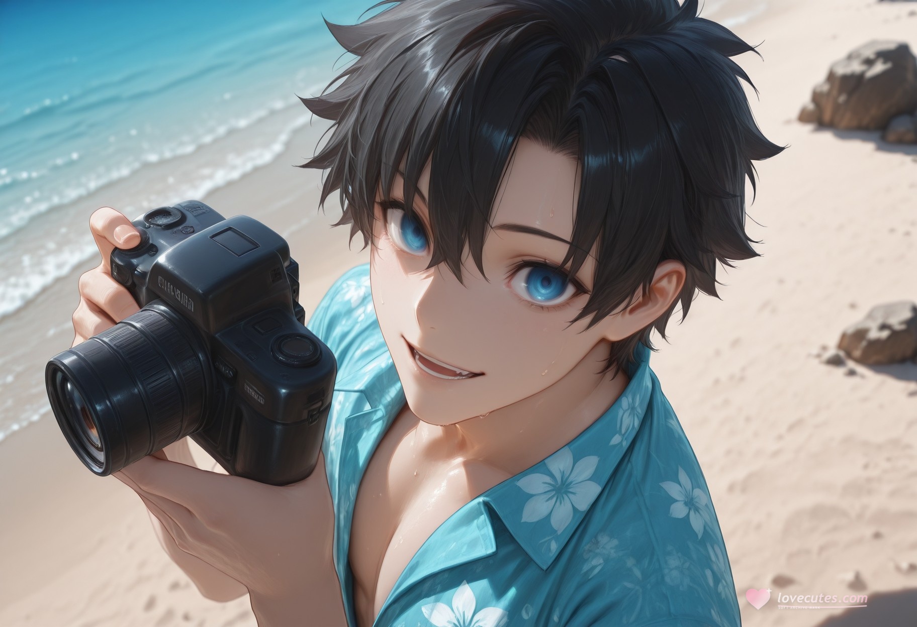 AI生成的動漫女孩 - Fate·Grand Order 瑪修·基列萊特：緊身衣泳裝露穴 333P