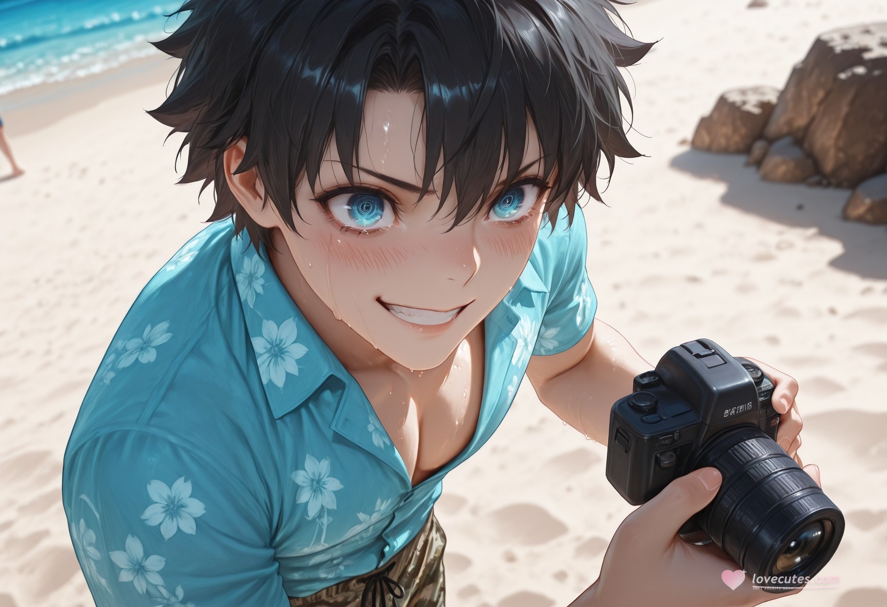 AI生成的動漫女孩 - Fate·Grand Order 瑪修·基列萊特：緊身衣泳裝露穴 333P