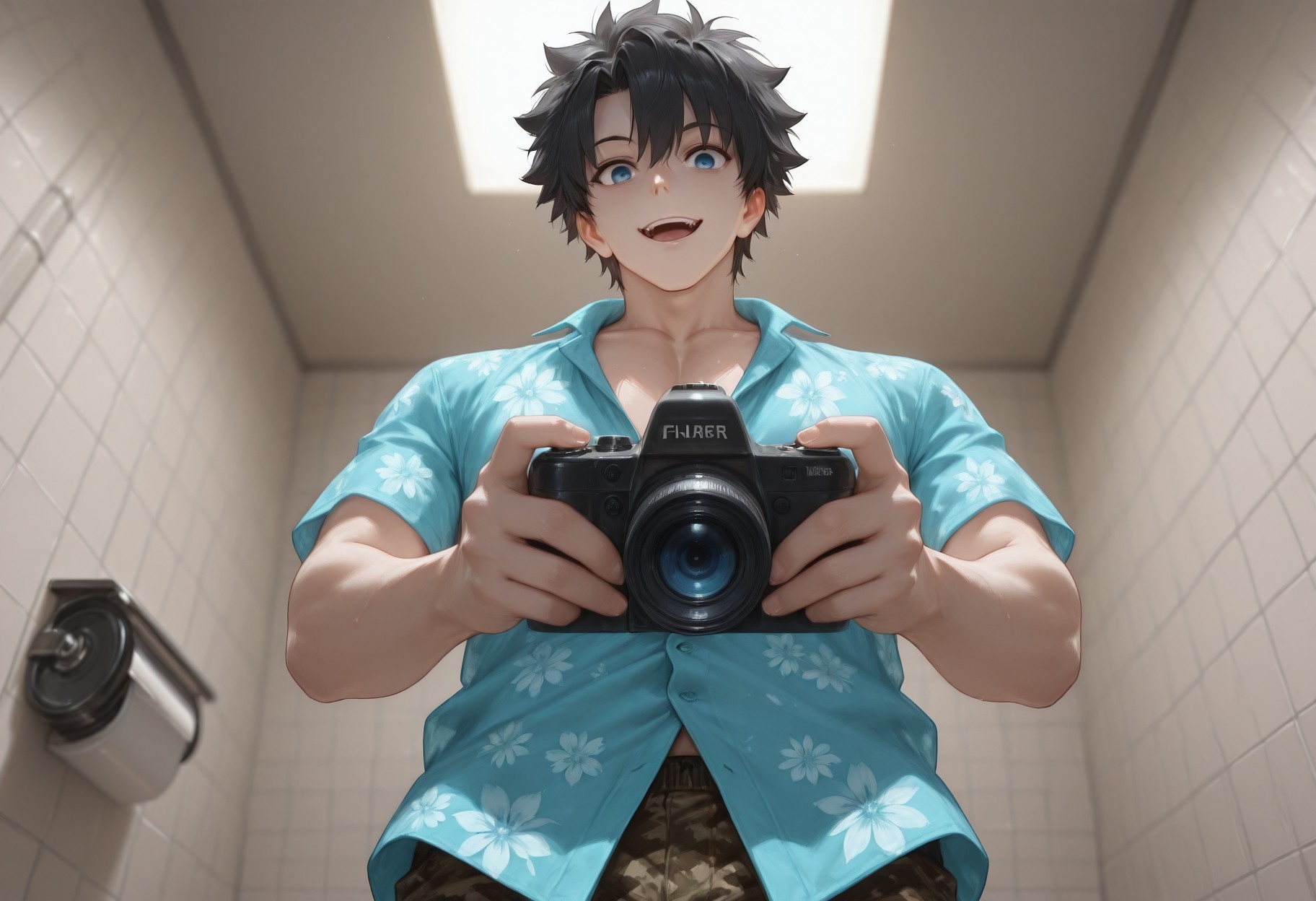 AI Generated Anime Girl - Fate·Grand Order Mash Kyrielight: Bodysuit Swimsuit 333P