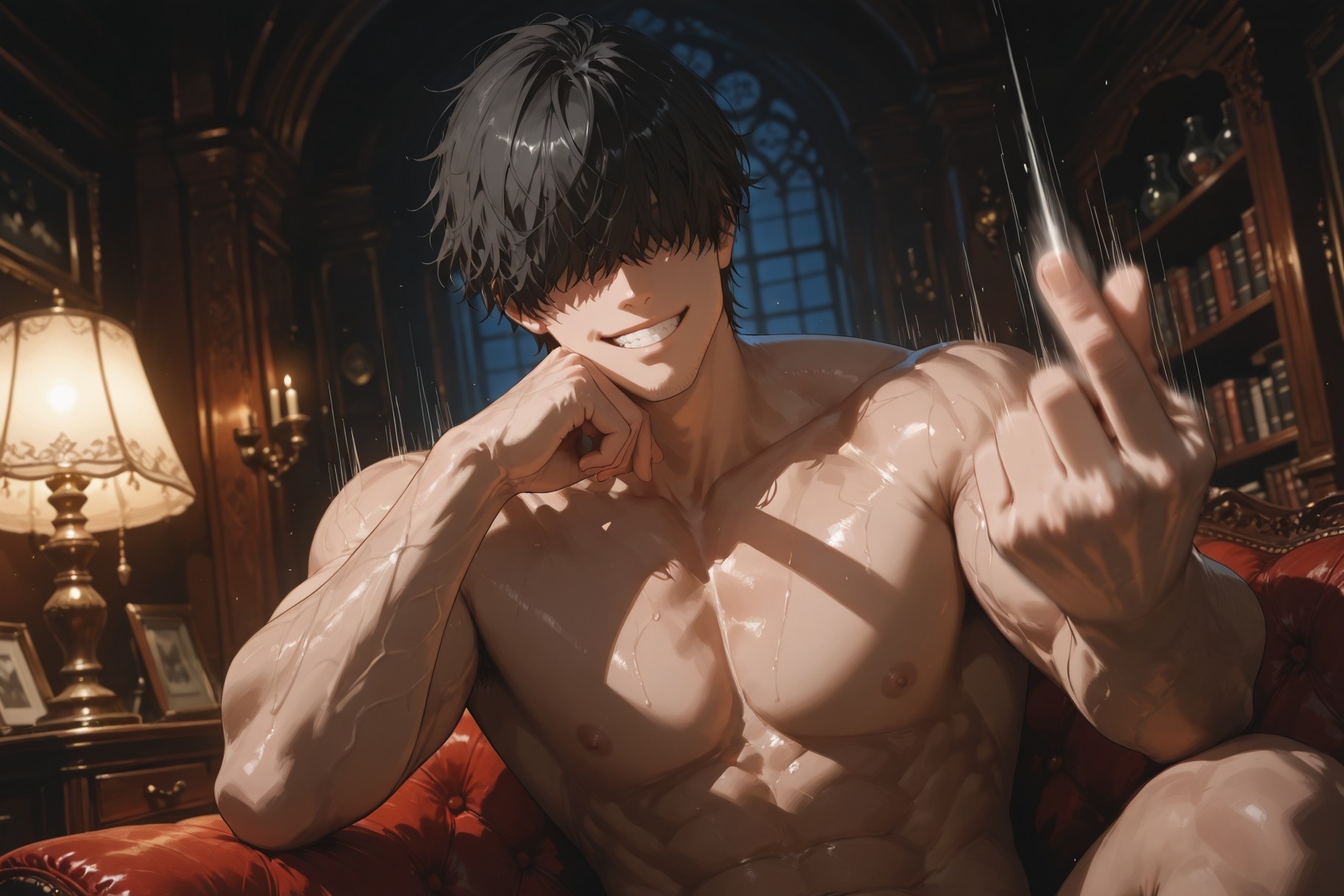 AI สร้างอนิเมะสาว - Fate·stay night อัลโตรเลีย เพนเดรากอน: ชุดรัดรูปบนเตียงเสือขาว 492P