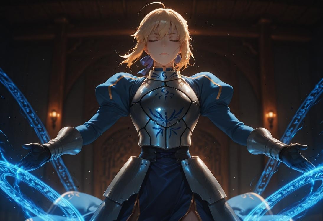AI สร้างอนิเมะสาว - Fate·stay night อัลโตรเลีย เพนเดรากอน: แบล็กสต็อกกิ้ง 326P