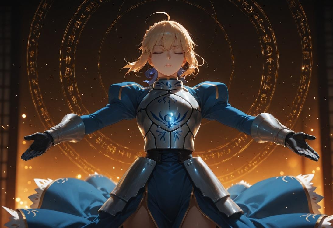 AI สร้างอนิเมะสาว - Fate·stay night อัลโตรเลีย เพนเดรากอน: แบล็กสต็อกกิ้ง 326P