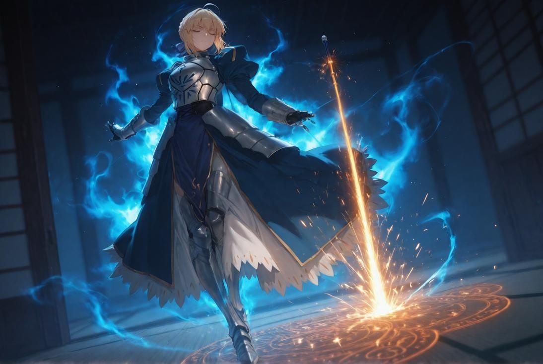 AI สร้างอนิเมะสาว - Fate·stay night อัลโตรเลีย เพนเดรากอน: แบล็กสต็อกกิ้ง 326P