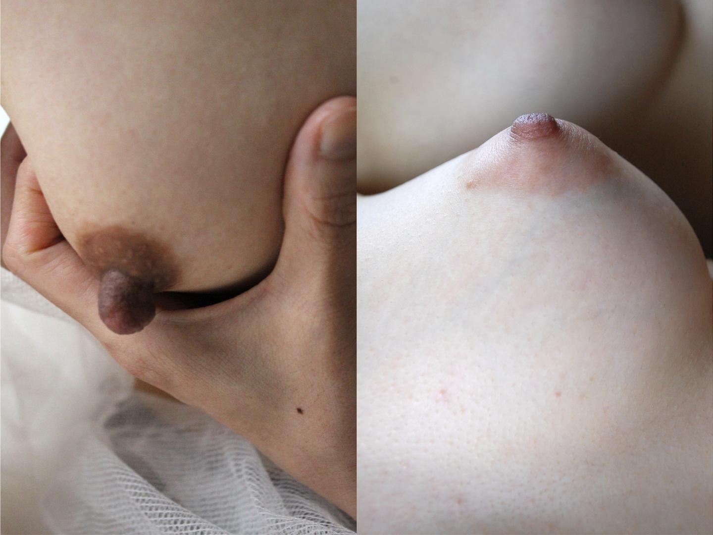 [写真] 100人のおっぱい - 日本美胸特写合集：黒白カラーの乳房近景 51P
