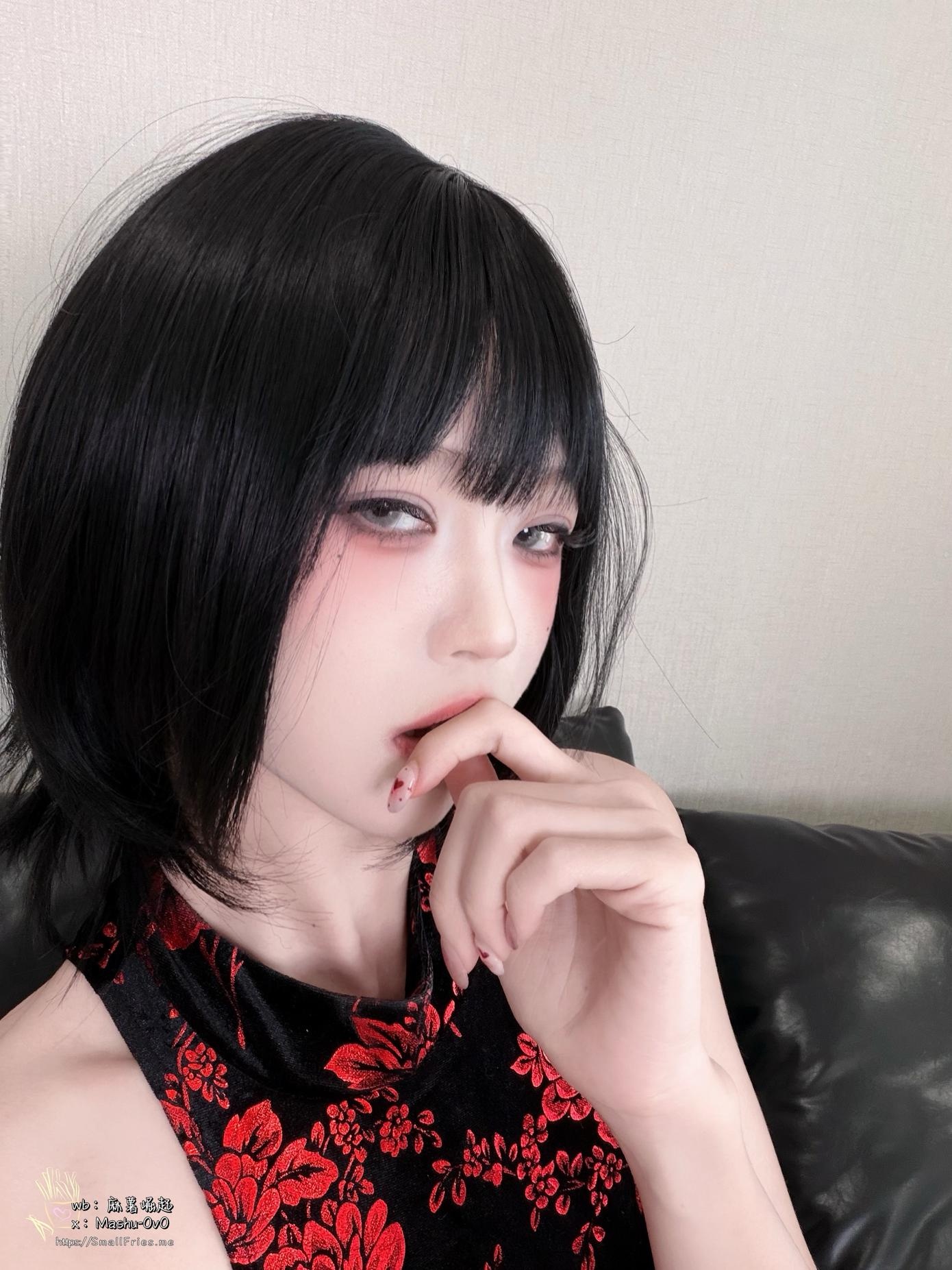 [私房] 麻薯好吃 - Ảnh chụp ngẫu hứng tháng 3: nhiều bộ nội y và đồng phục tại nhà, tự chụp, tất đen, chân đẹp 80P