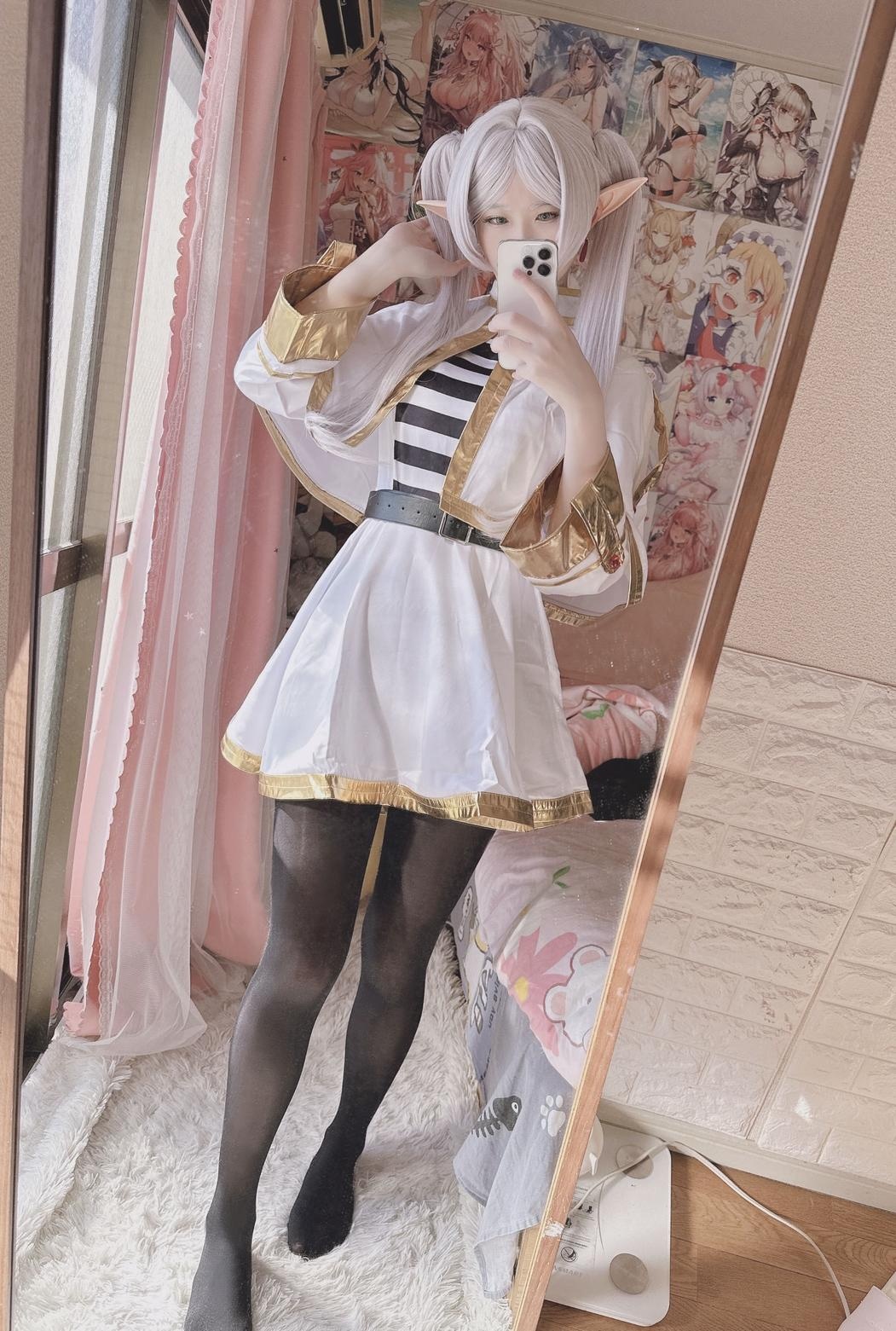[cosplay] 习呆呆 - ฟรีเรน：ถุงน่องดำ露点 การคอสเพลย์ขนาดใหญ่ที่ถอดแบบ 23P