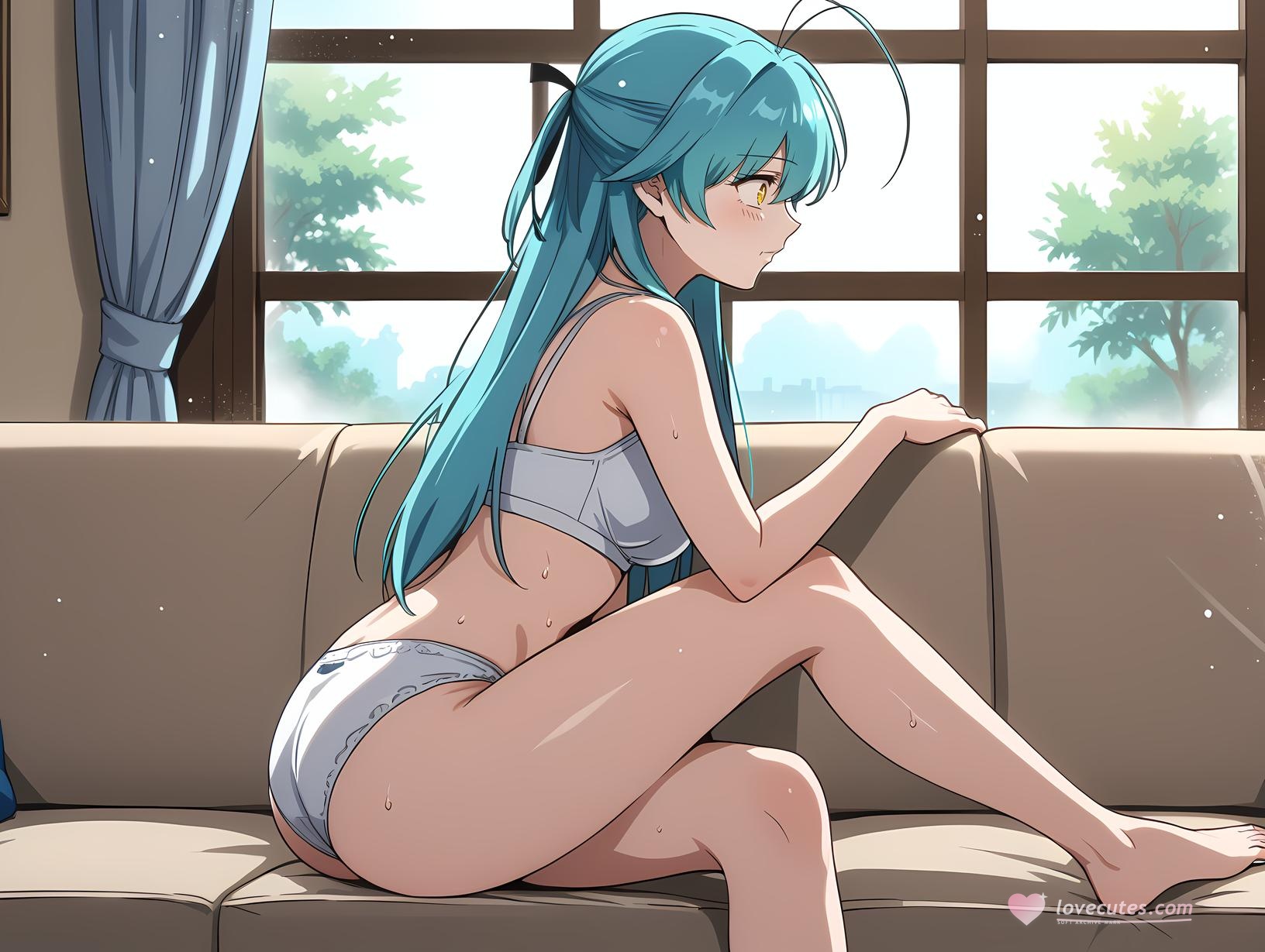 AI 生成動漫女孩 - Abel：蕾絲內衣露穴 113P