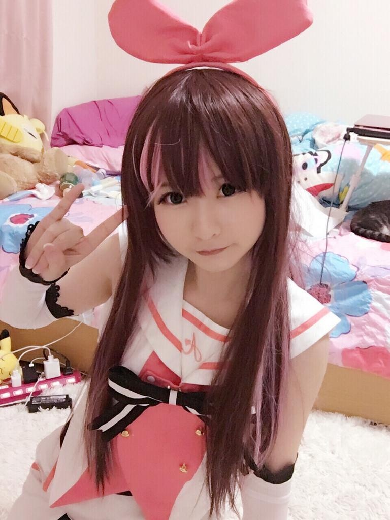 [cosplay] 习呆呆 - 绊爱：露点白丝双马尾大尺度还原 31P2V