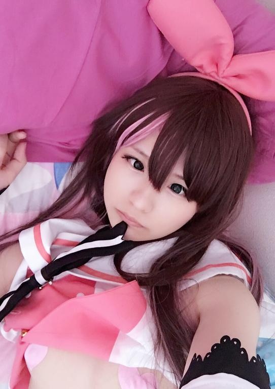 [cosplay] 习呆呆 - 绊爱：ถุงน่องขาวทรงทวินเทลแบบเห็นจุดเสี่ยงและการคอสเพลย์ที่ถอดแบบ 31P2V