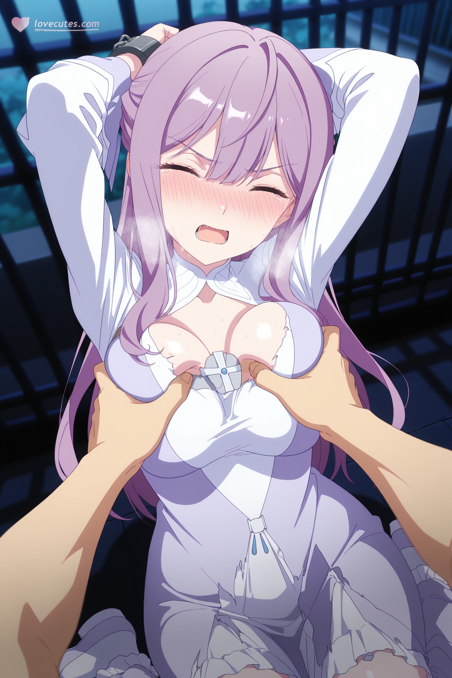 AI生成アニメ少女 - Saint Mia：メイド服ベッド撮影 露出 314P