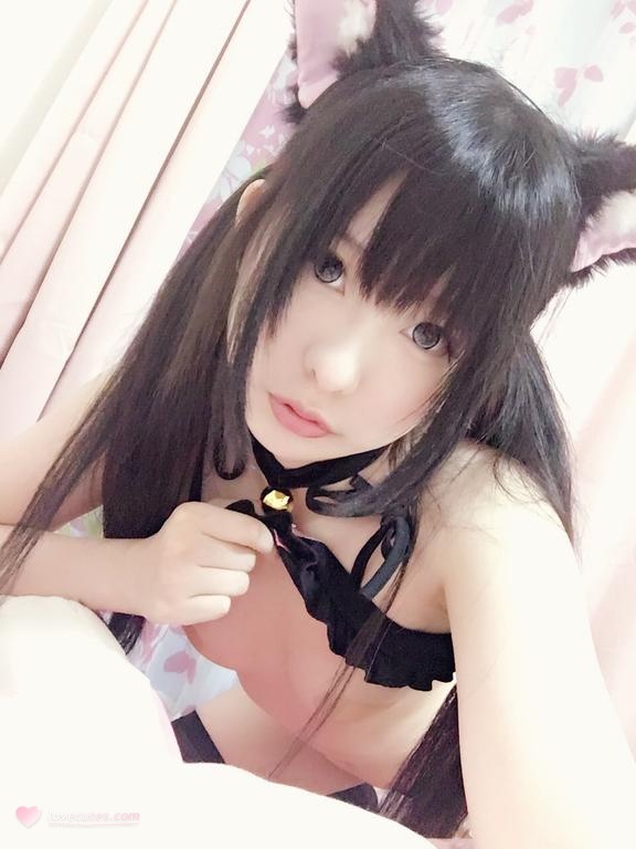 [私房] 习呆呆 - ธีมที่คาดหูแมว: ถ่ายส่วนตัวแนวเซ็กซี่ถุงน่องดำกลับหัว露点 33P