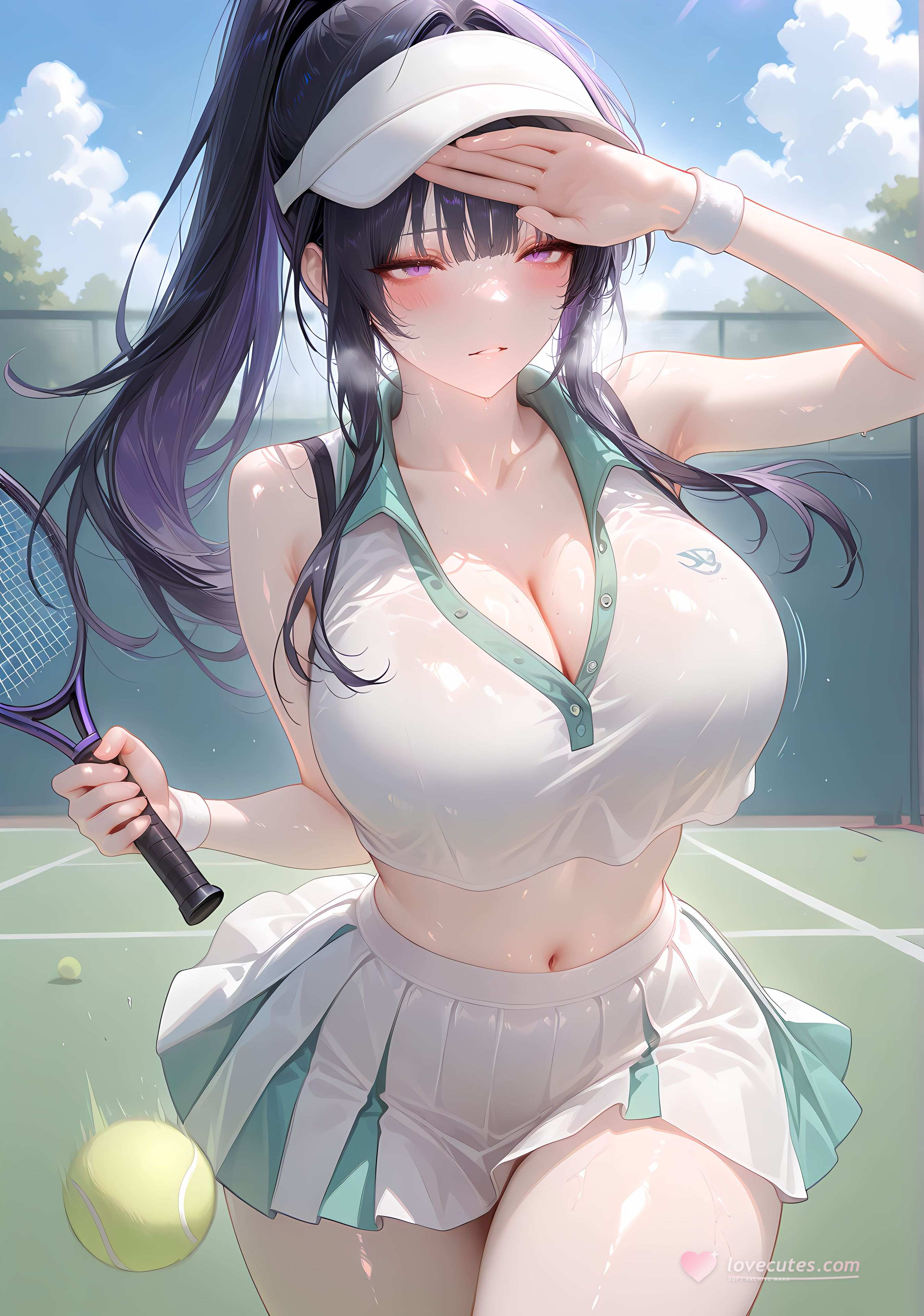 สาวอนิเมะสร้างโดย AI - [NAKS] Seo Nari：黑丝私房床拍露穴 370P