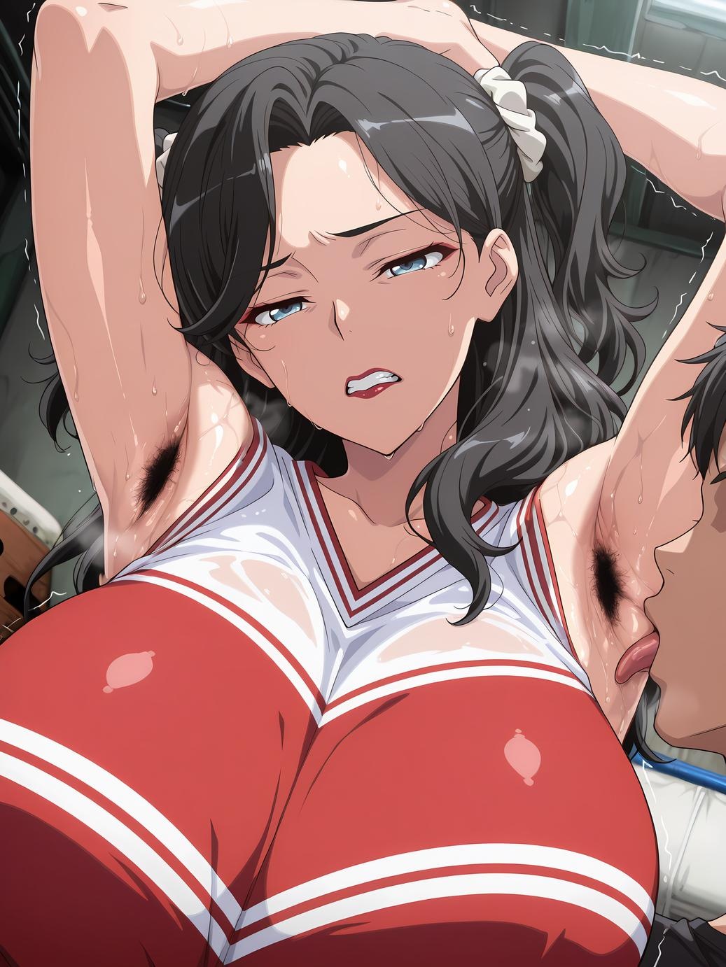 AI Generated Anime Girl - [Pixiv] 手冲小助手 fapallday：黒タイツハイヒール室内私室露出 244P
