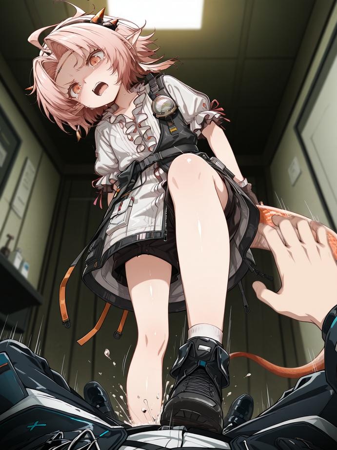 Cô gái anime do AI tạo - [Pixiv] 手冲小助手 fapallday：đen tất cao gót trong nhà chụp riêng khoe lộ âm hộ 244P