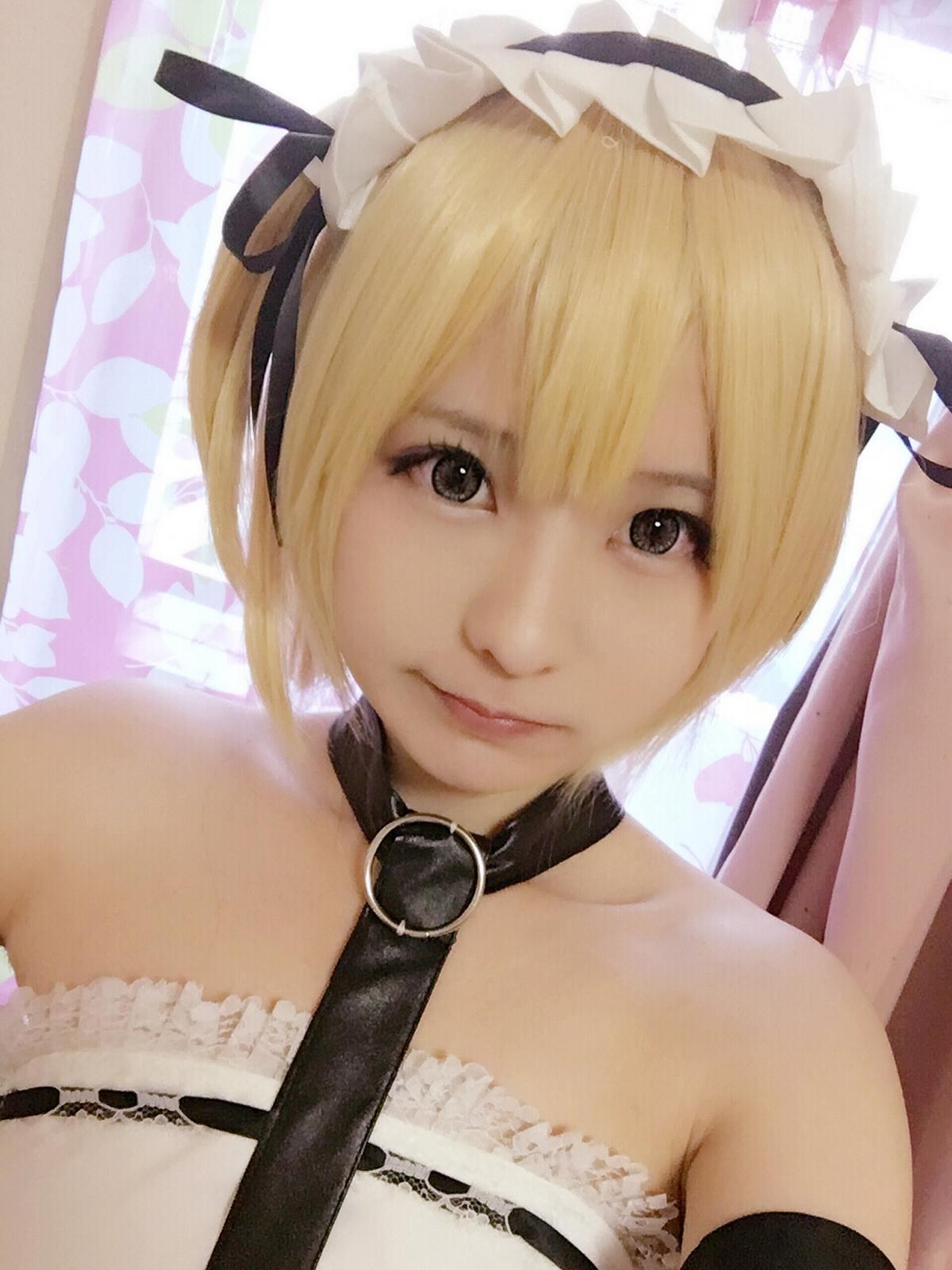 [cosplay] 习呆呆 - Marie Rose: Lingerie Maid Nude Bust and Beautiful Legs Recreation 37P3V