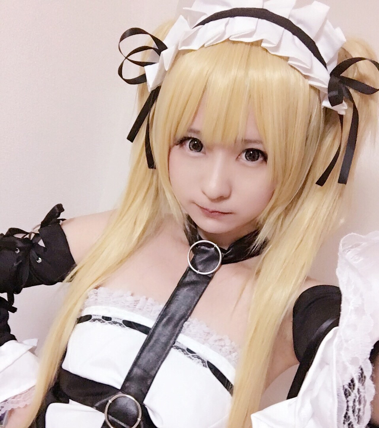 [cosplay] 습댕댕 - 마리 로즈：섹시 메이드 노출 포인트 미각 재현 37P3V