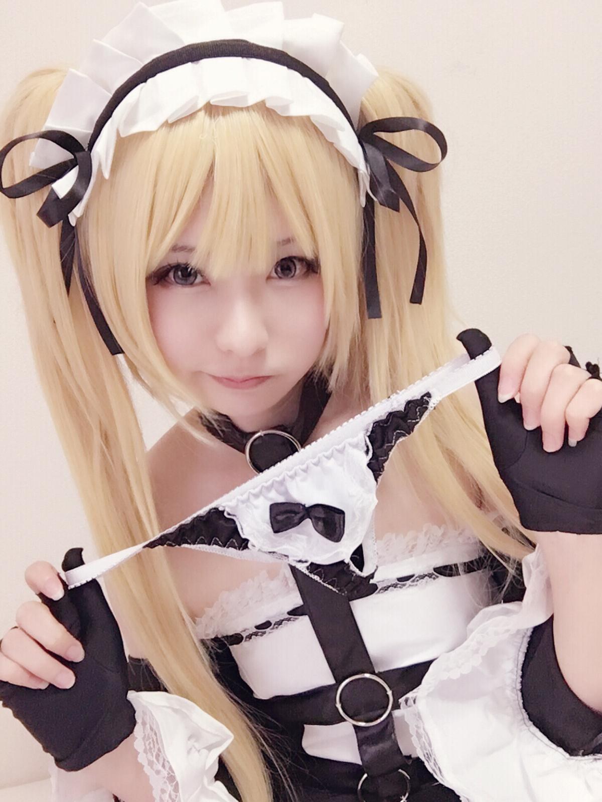 [cosplay] 习呆呆 - Marie Rose: Lingerie Maid Nude Bust and Beautiful Legs Recreation 37P3V