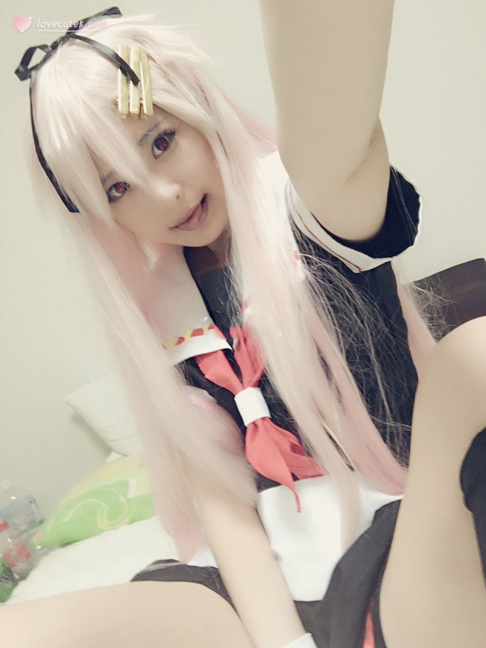 [cosplay] 习呆呆 - POI：ชุดเครื่องแบบขายาวเผยจุดล่อแหลมเหมือนต้นฉบับ 28P2V