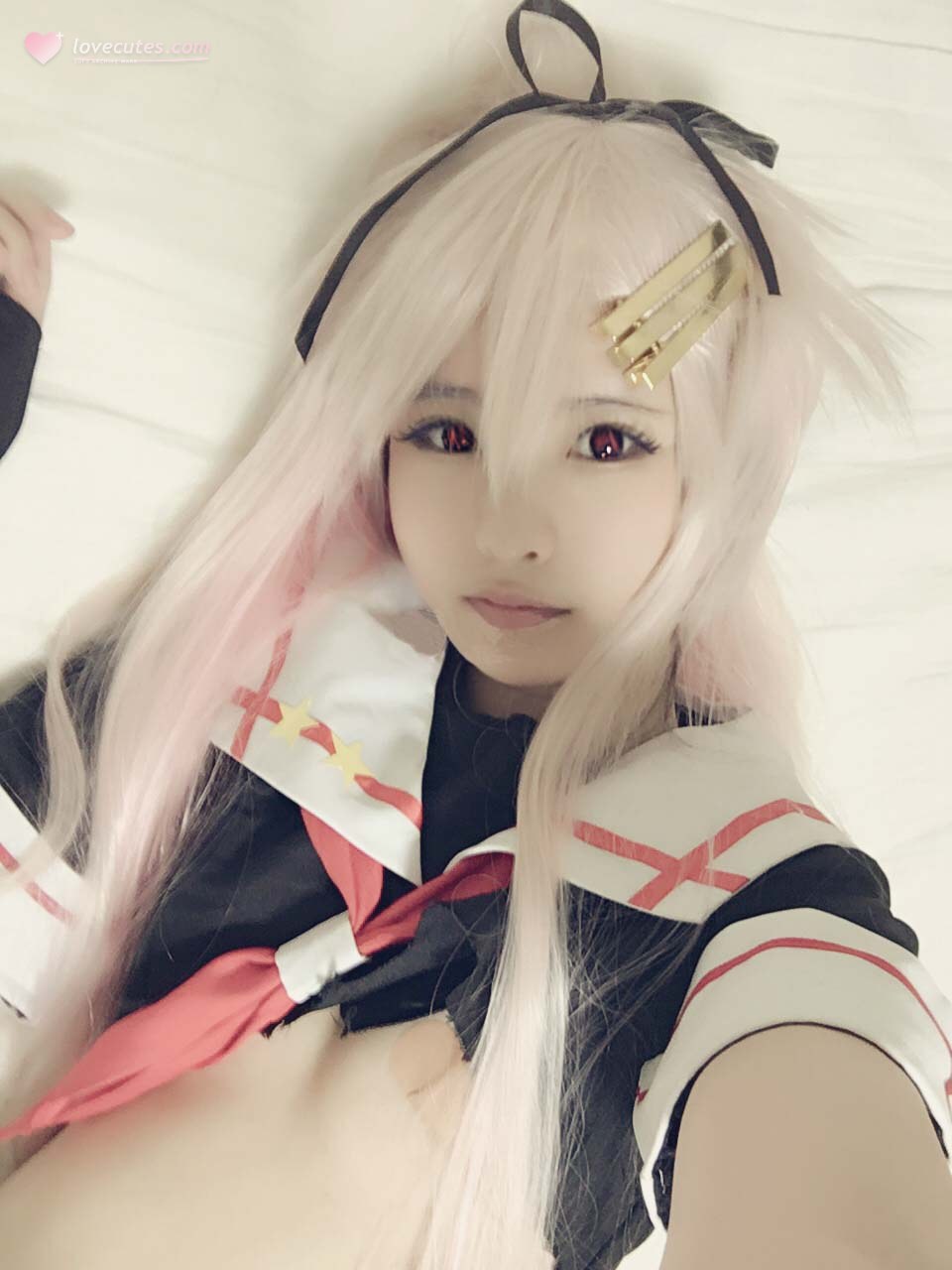 [cosplay] 习呆呆 - POI：制服 chân dài lộ điểm tái hiện 28P2V