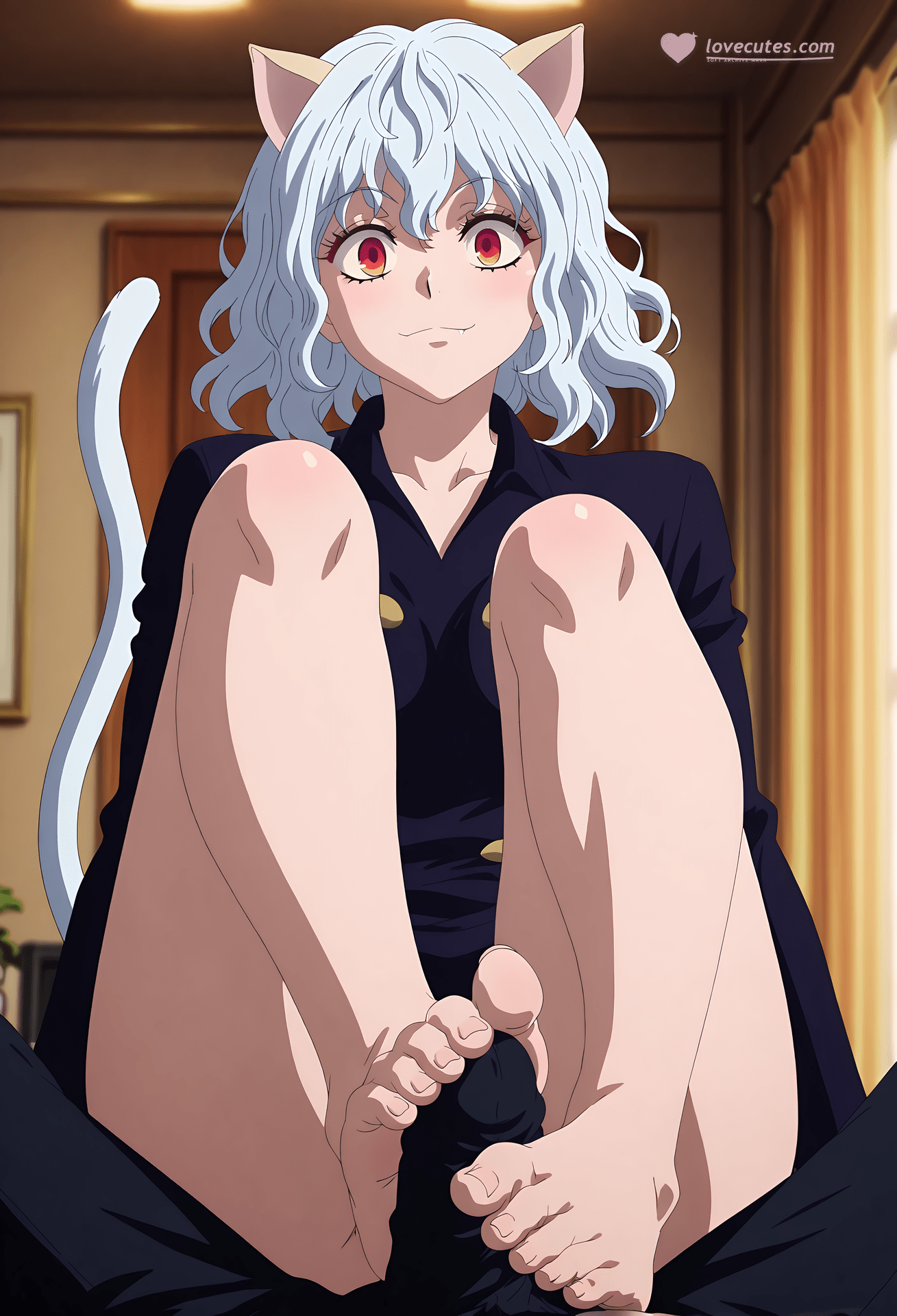 AI Generated Anime Girl - 全职猎人 尼飞比特：ชุดว่ายน้ำบิกินีรัดรูปโชว์จุดซ่อนเร้น 29P