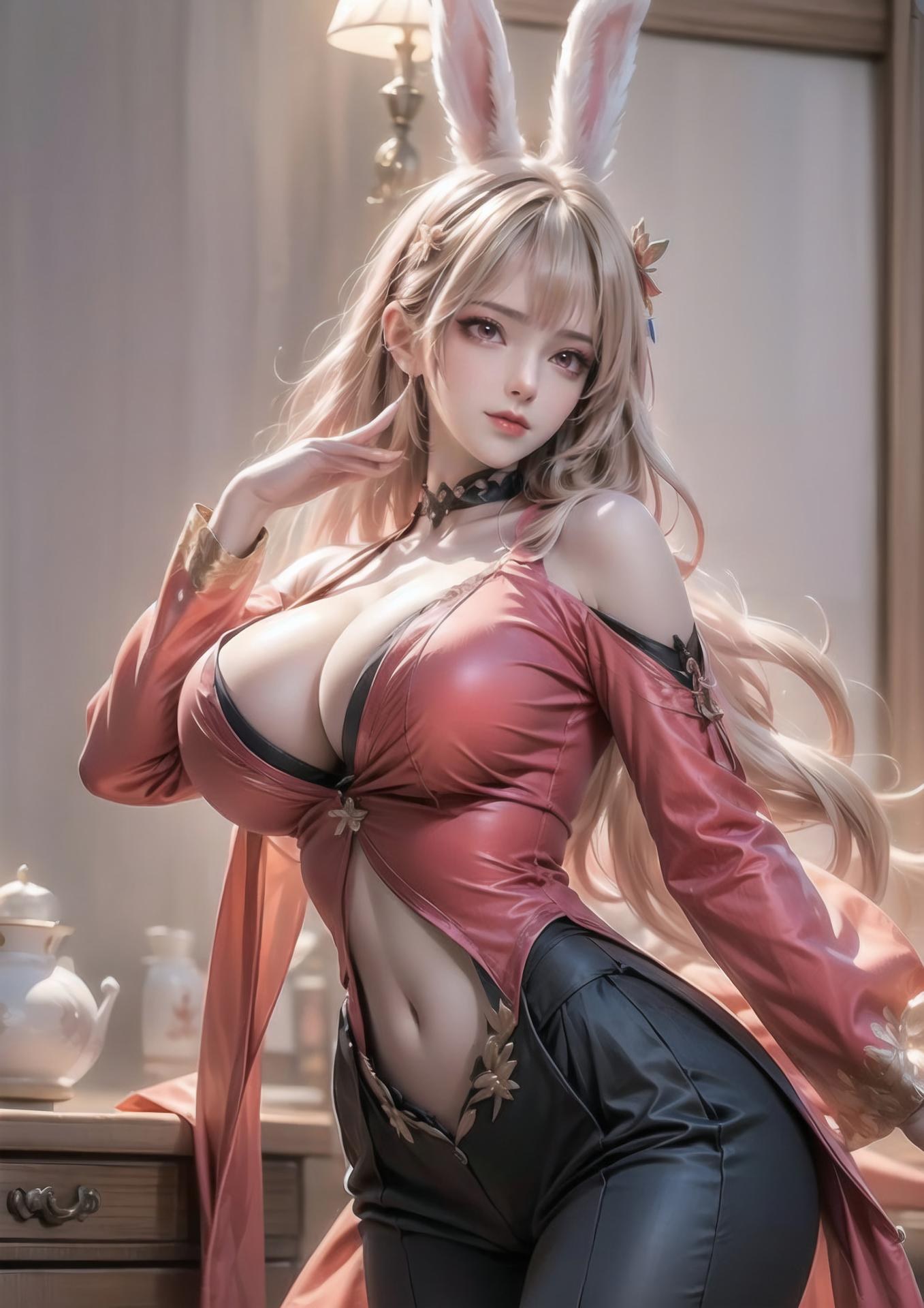 AI Porn - 王者榮耀 公孫離 AI 裸圖圖庫 72P