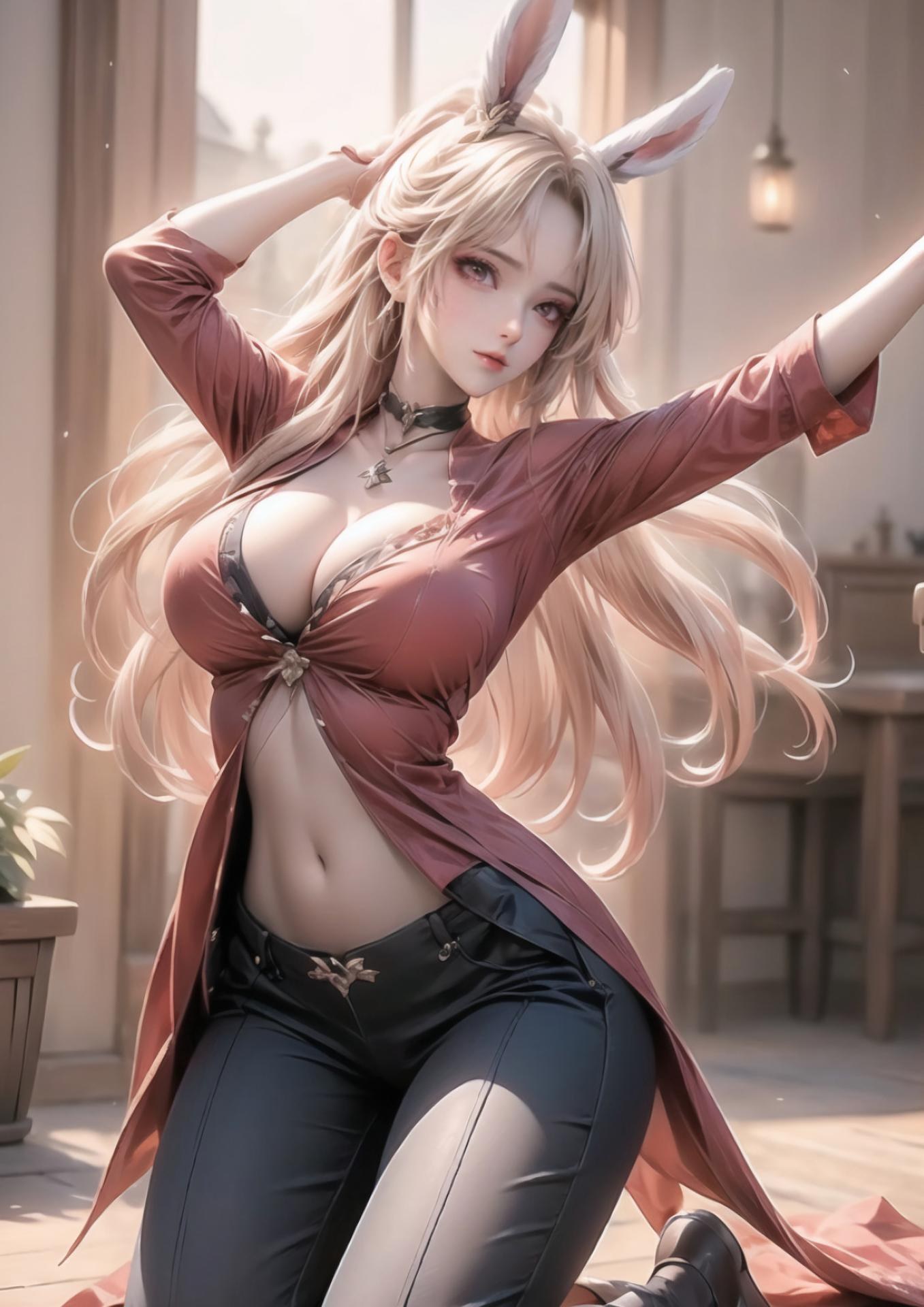 AI Porn - 王者榮耀 公孫離 AI 裸圖圖庫 72P