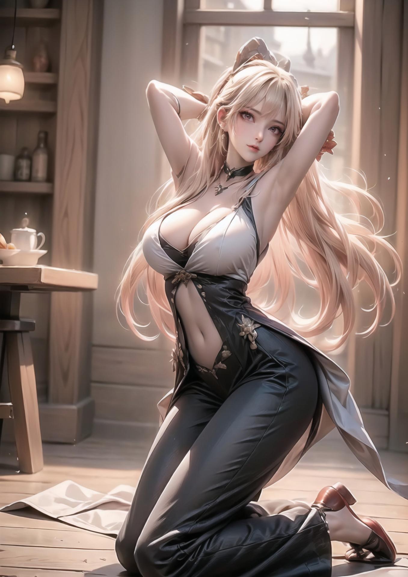 AI Porn - 王者榮耀 公孫離 AI 裸圖圖庫 72P