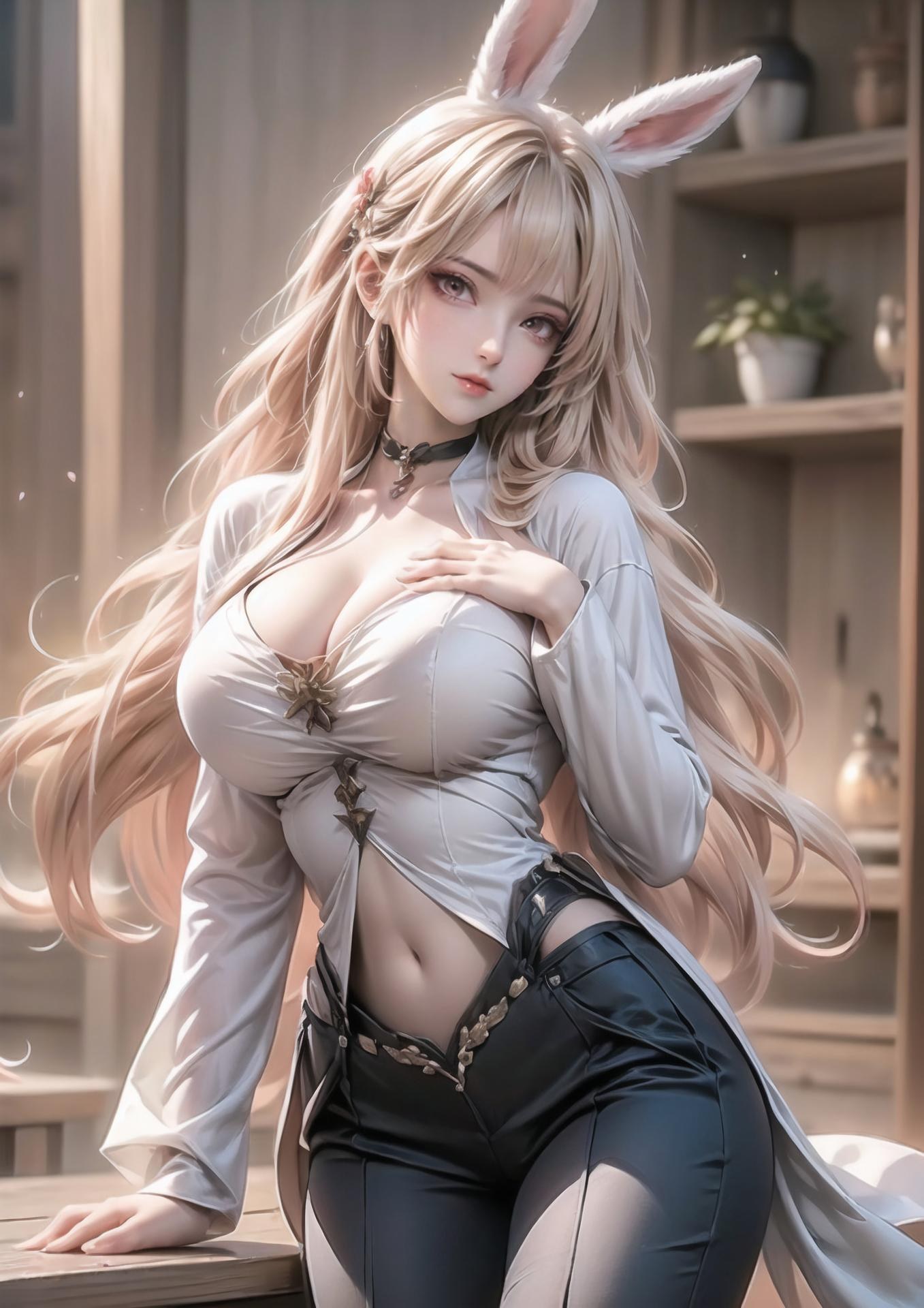 AI Porn - 王者榮耀 公孫離 AI 裸圖圖庫 72P