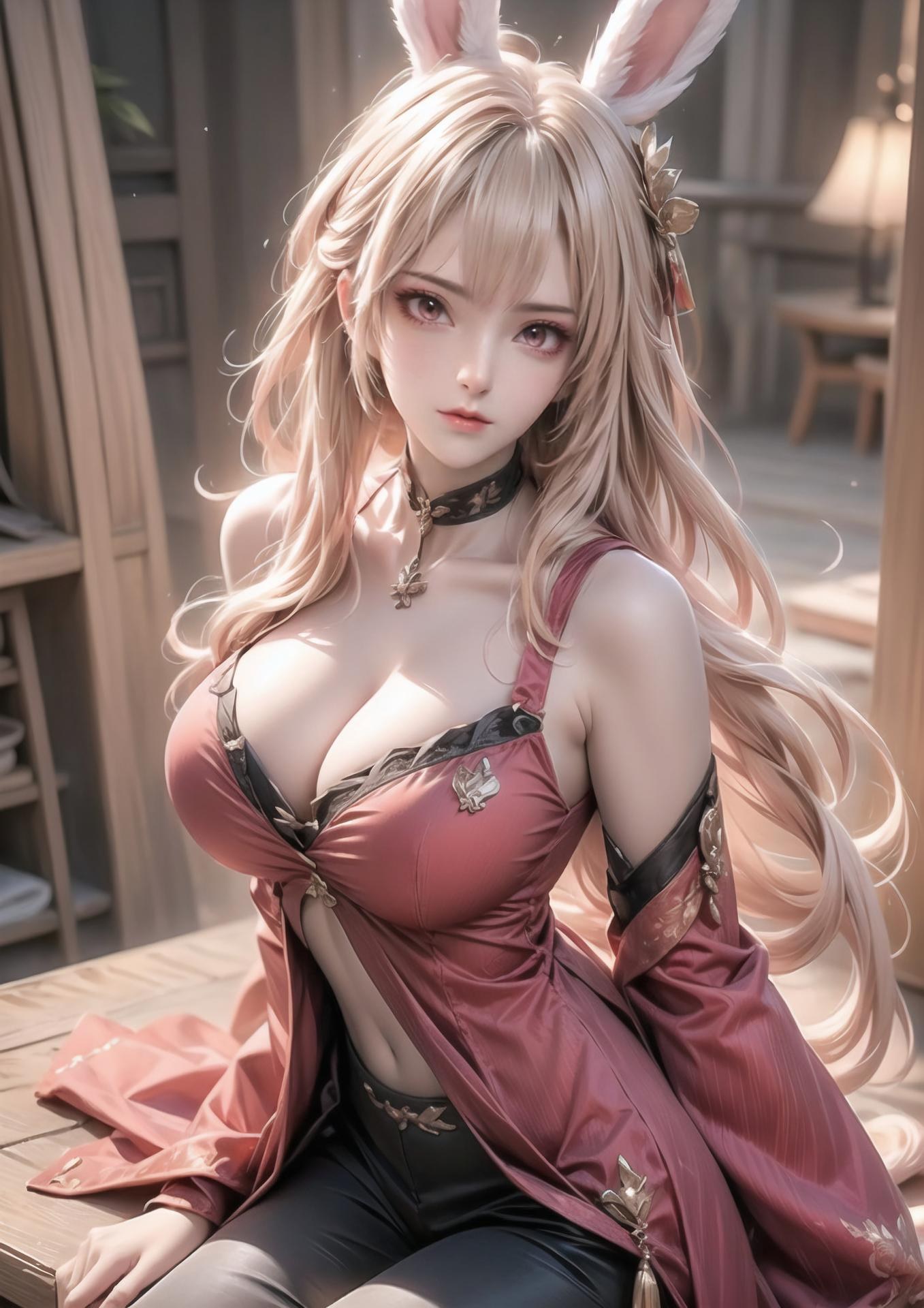 AI Porn - 王者荣耀 公孙离 AI 裸图图库 72P