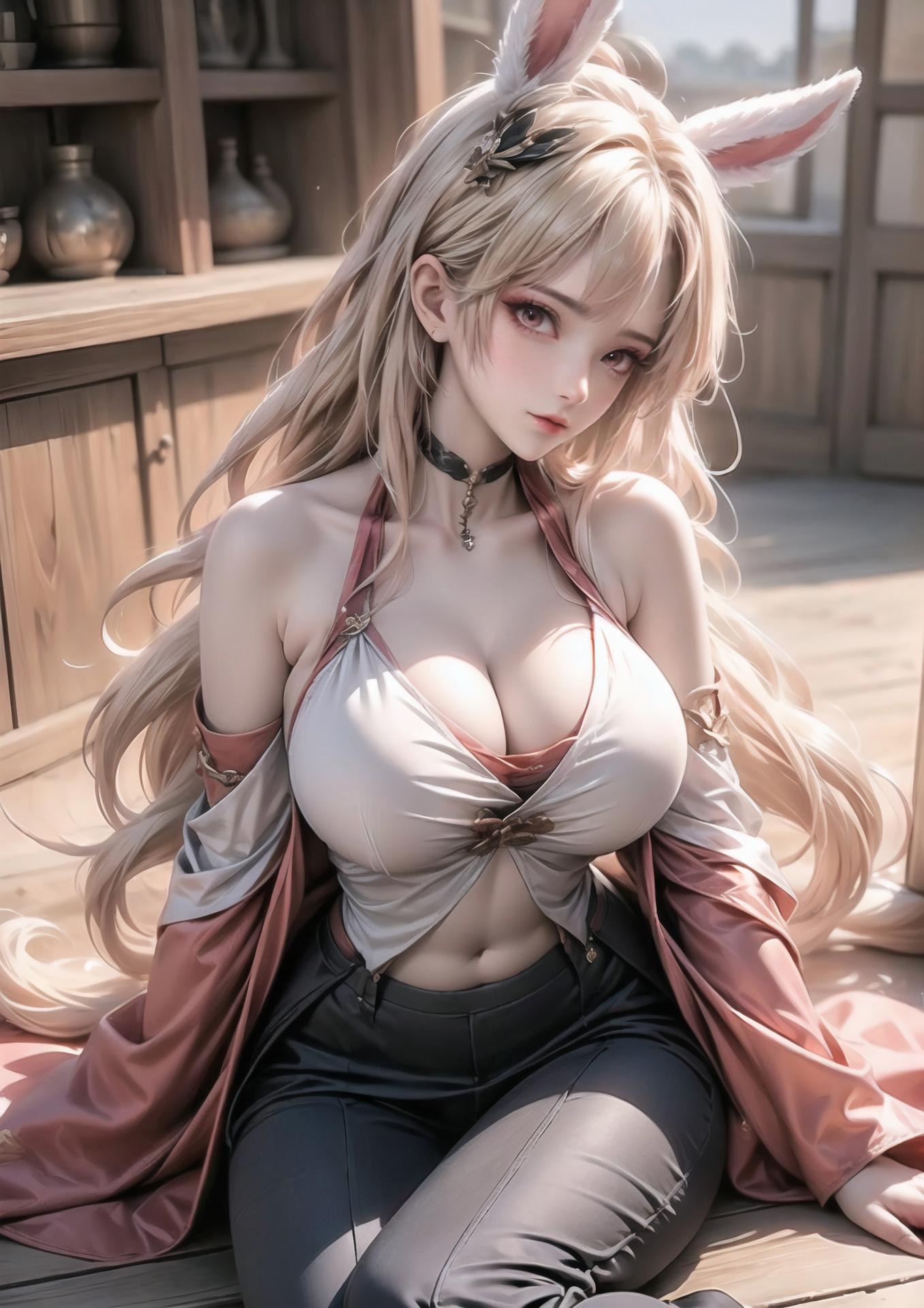 AI Porn - 王者荣耀 公孙离 AI 裸图图库 72P