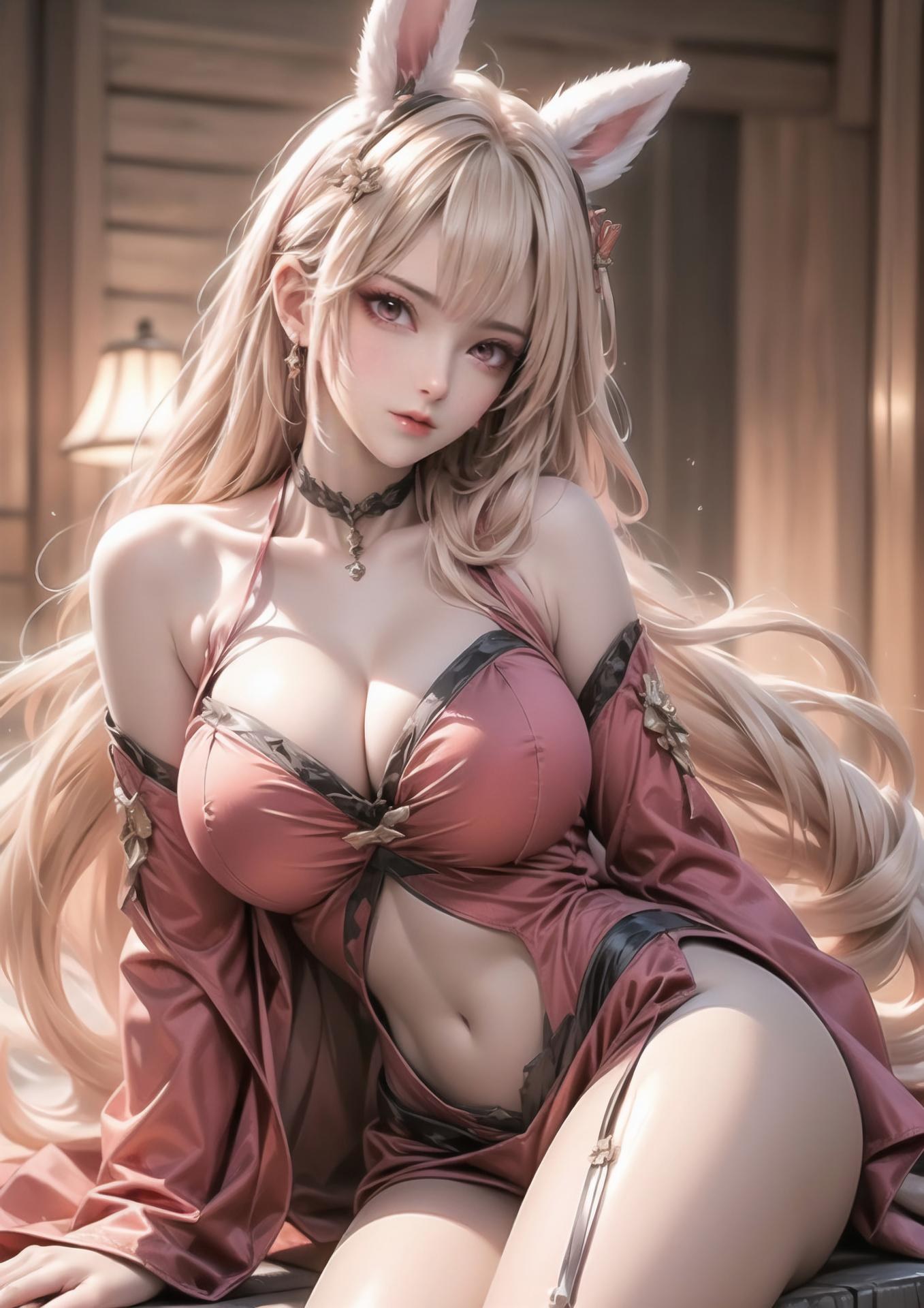 AI Porn - 王者荣耀 公孙离 AI 裸图图库 72P