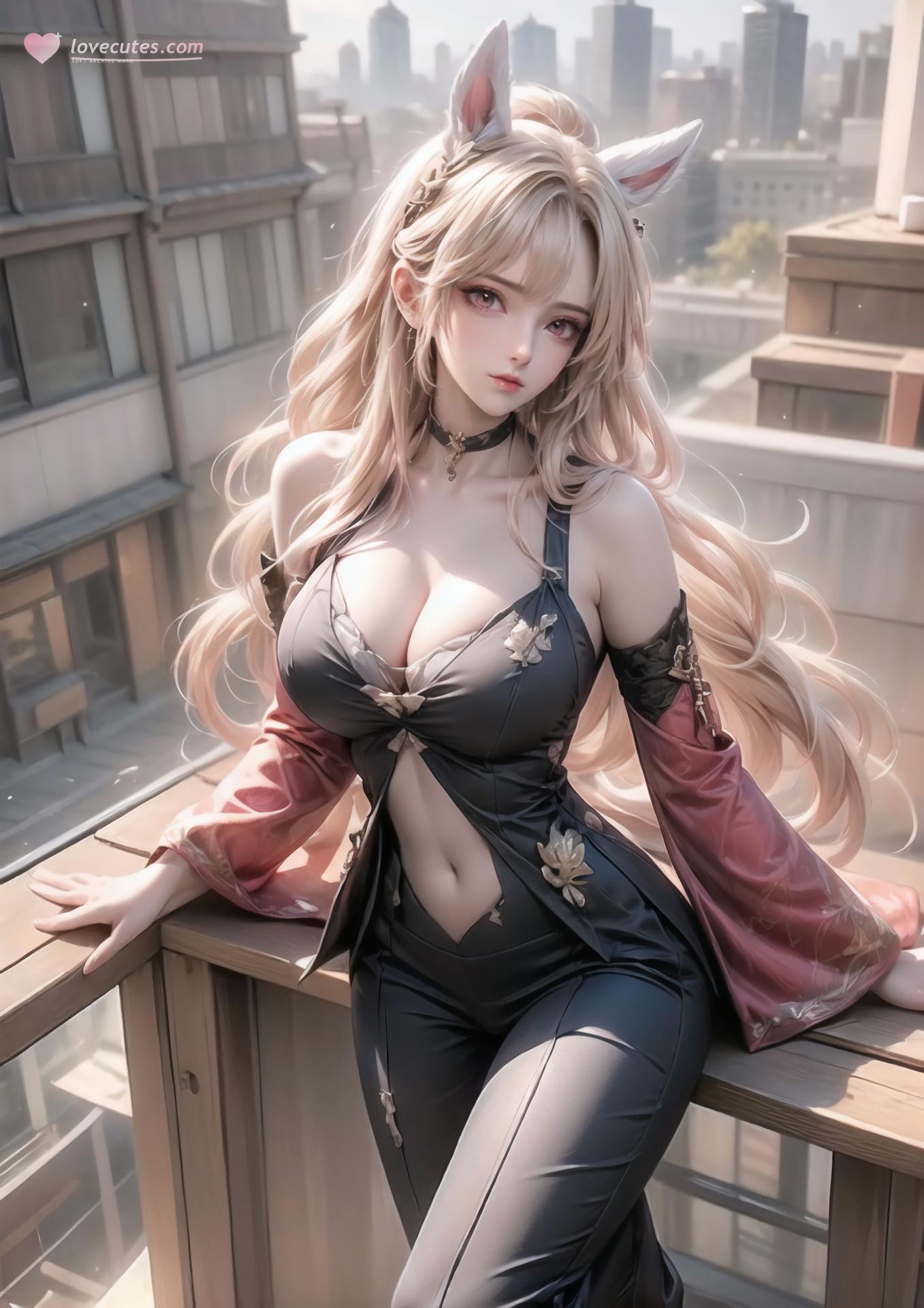 AI Porn - 王者荣耀 公孙离 AI 裸图图库 72P