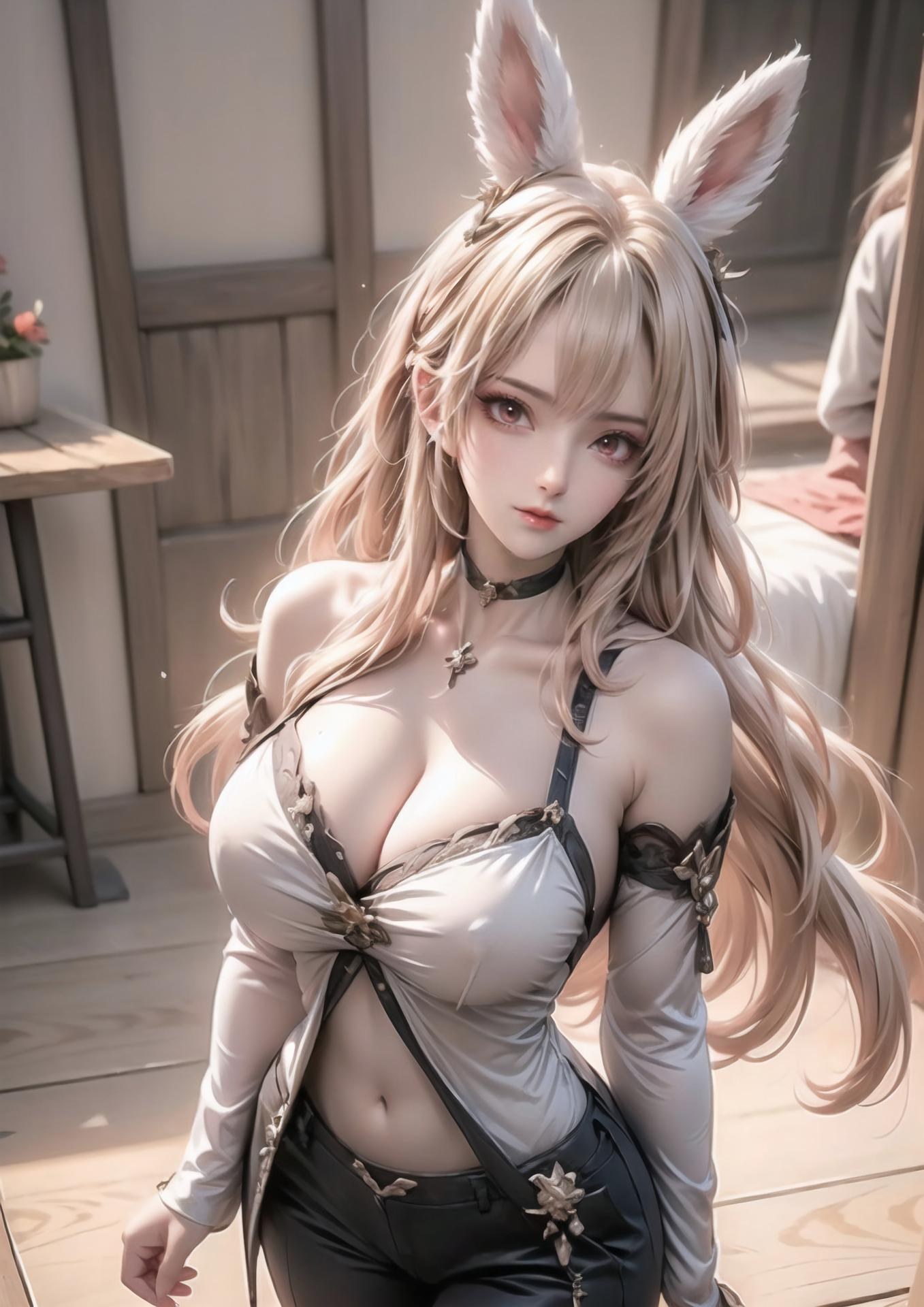 AI Porn - 王者荣耀 公孙离 AI 裸图图库 72P
