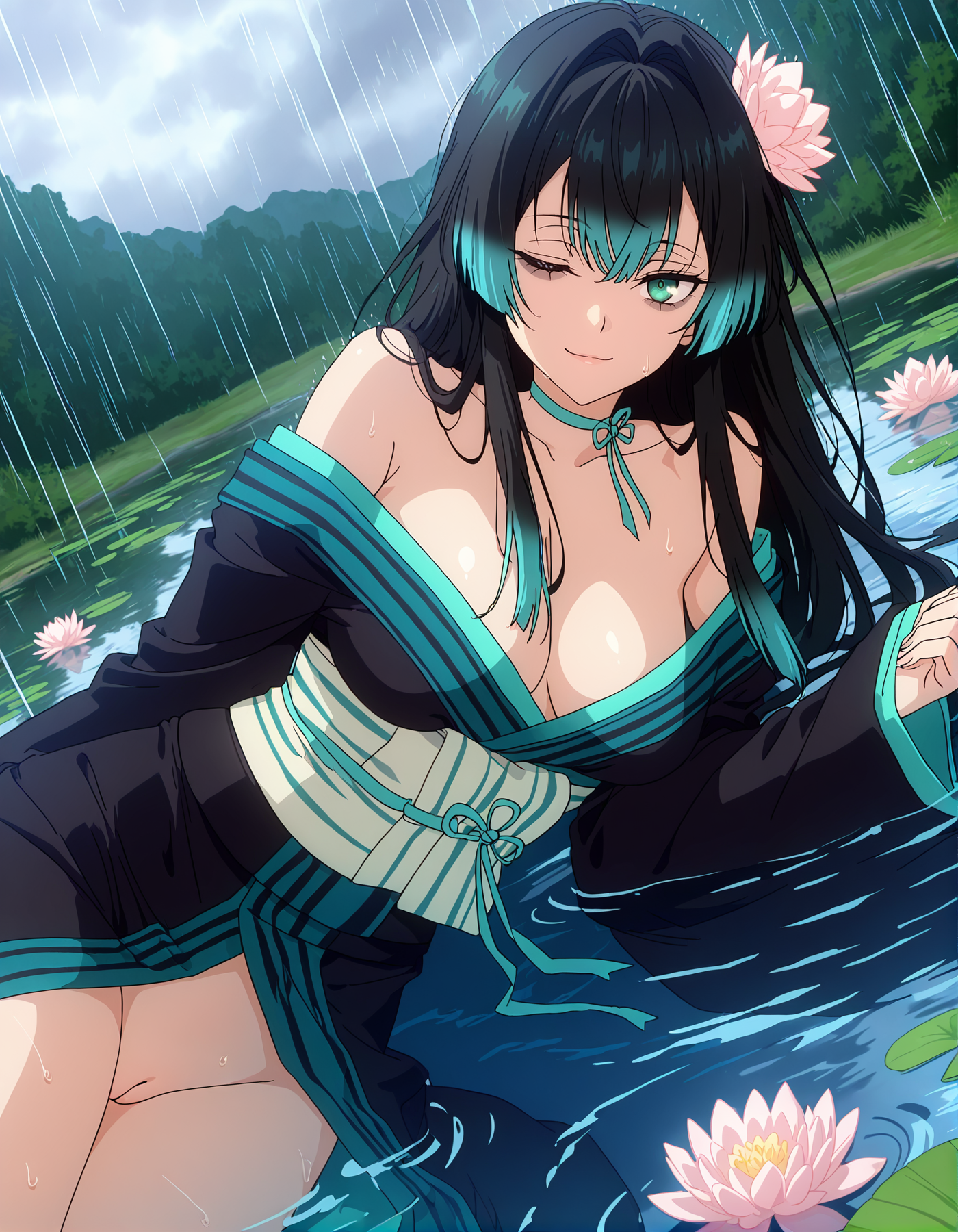 AI Porn - 卡米拉黑髮私房 AI 裸圖圖庫 50P