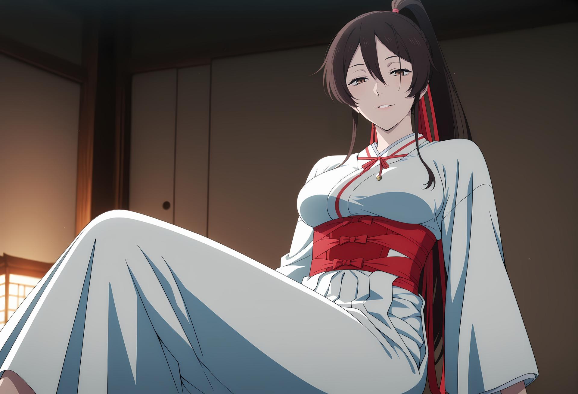 AI Generated Anime Girl - 地狱乐 山田浅卫门佐切：紧身衣私房露穴 121P
