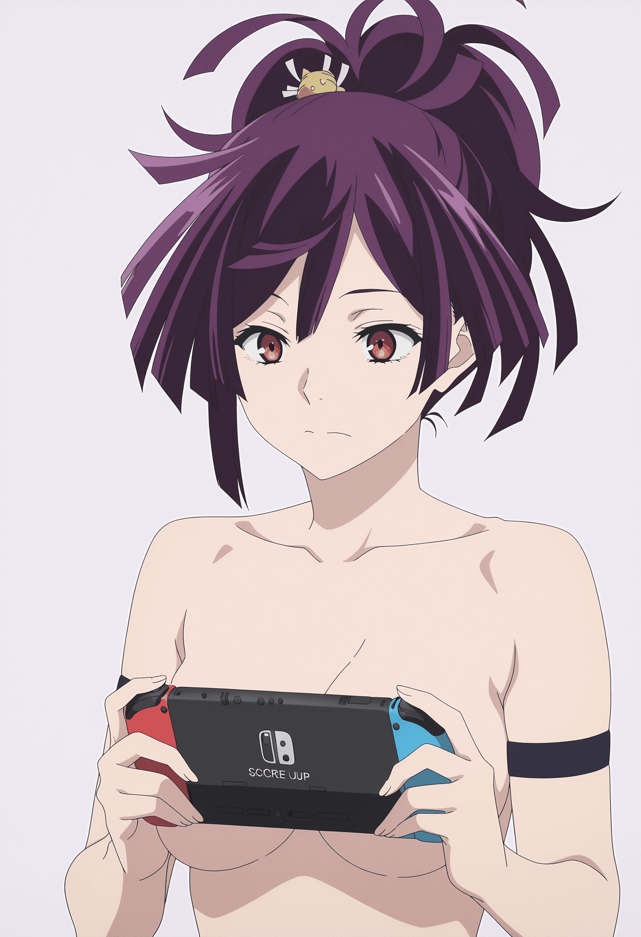 AI Generated Anime Girl - 地狱乐 杠：ชุดเมดชุดชั้นในลูกไม้露点 102P