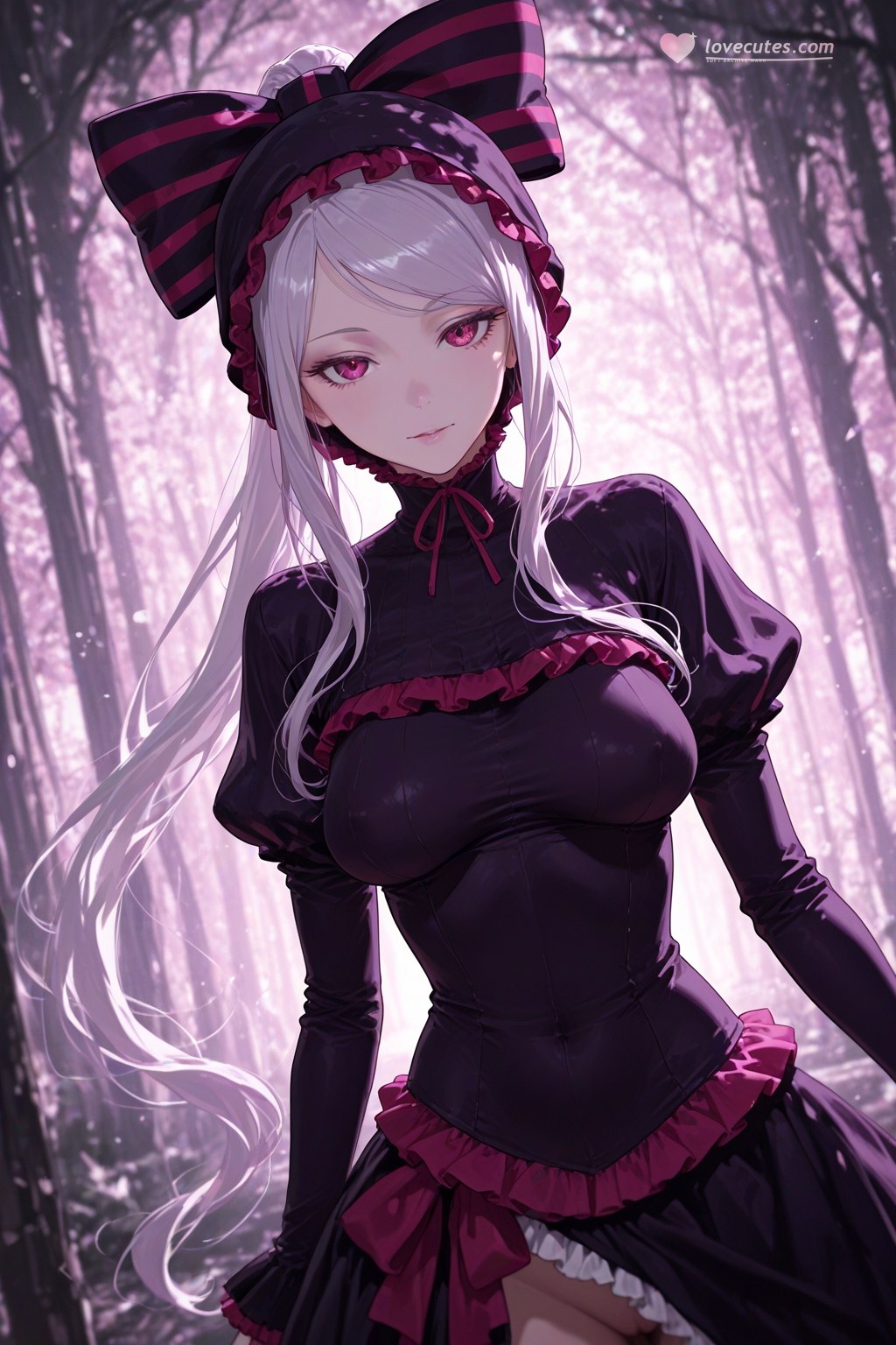 AI Generated Anime Girl - 夏提雅·布拉德弗倫：蕾絲內衣女僕裝露穴 490P