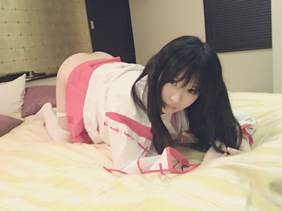 [私房] 习呆呆 - 巫女テーマ：和風の露点フェチ私撮 26P2V