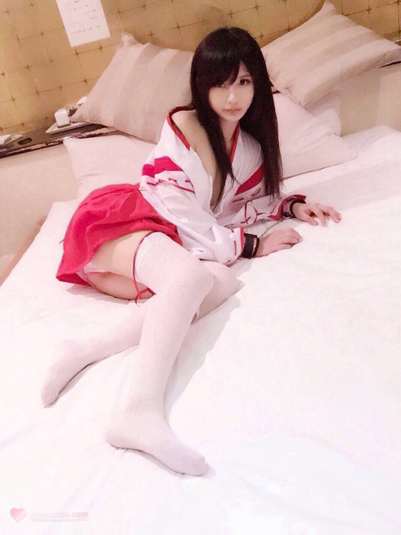 [私房] 习呆呆 - 巫女テーマ：和風の露点フェチ私撮 26P2V