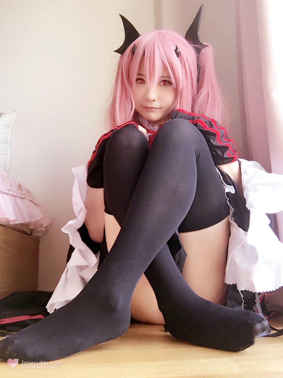 [cosplay] 习呆呆 - クルル女王：ピンク髪の悪魔・露点再現 36P2V