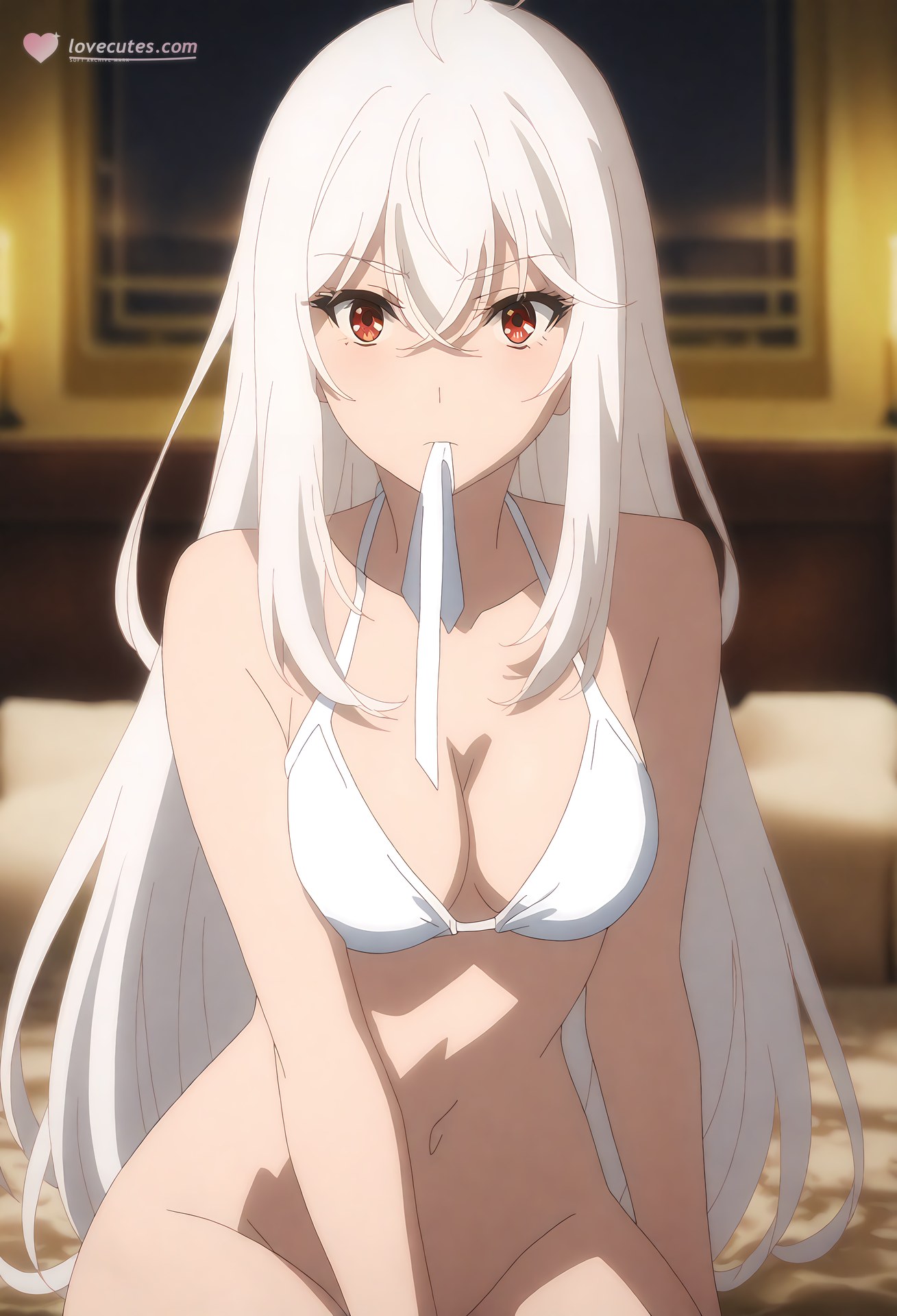 AI Generated Anime Girl - 天才王子的赤字国家振兴术 妮妮姆·拉雷：泳装比基尼床拍露点 30P