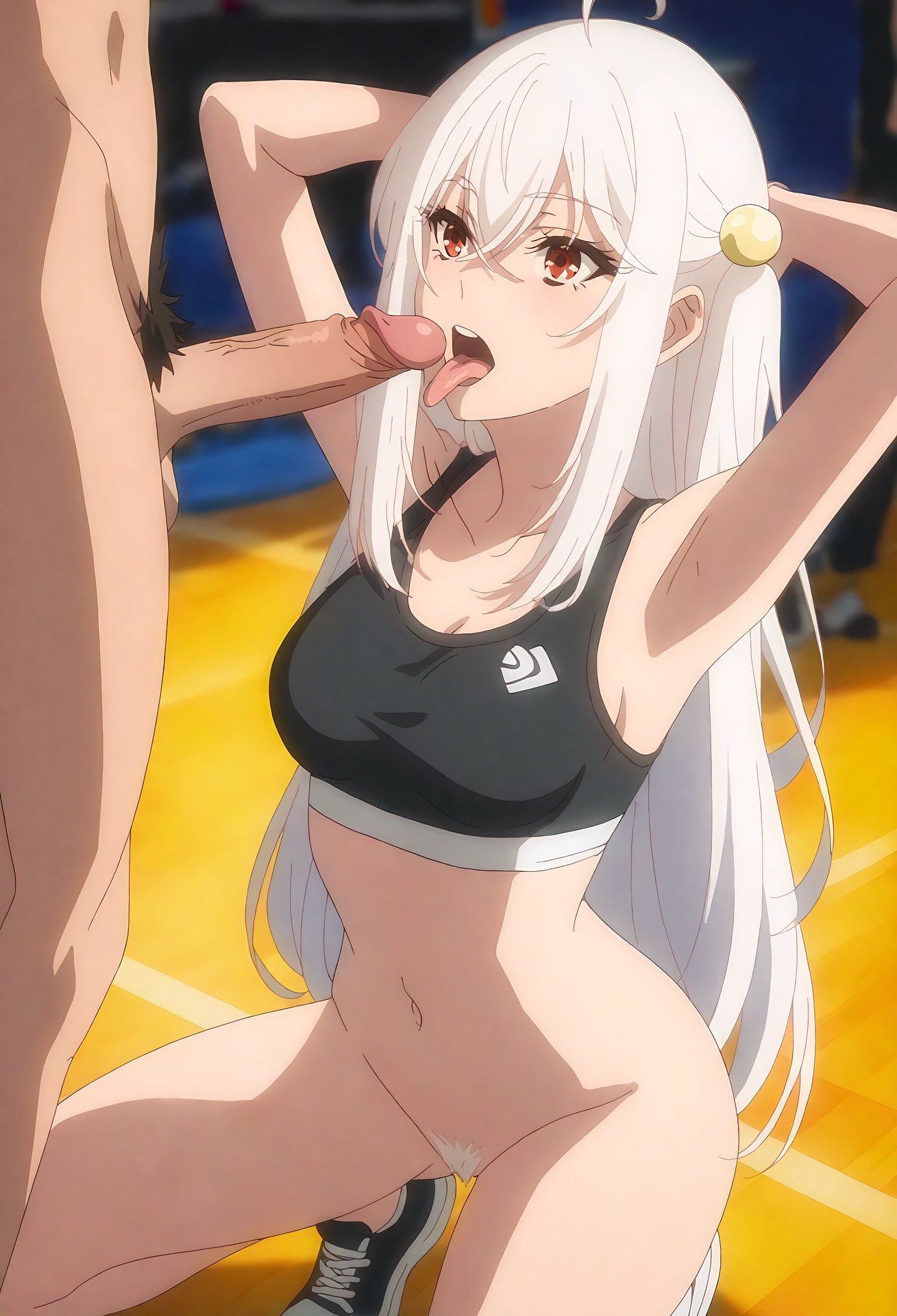 AI Generated Anime Girl - 天才王子的赤字国家振兴术 ニニム・ラーレイ：水着ビキニベッド撮影露点 30P