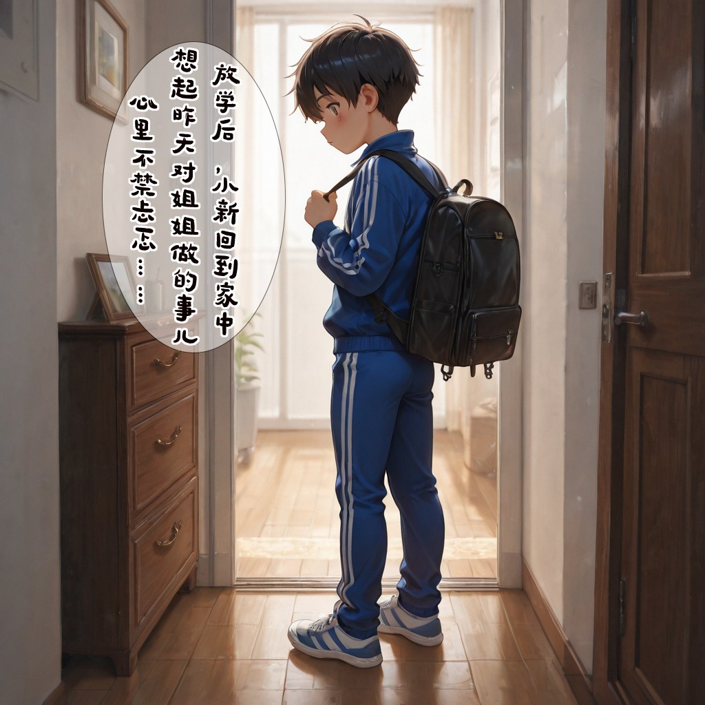 AI 生成動漫女孩 - 小新性事：學生裝床拍露穴 193P